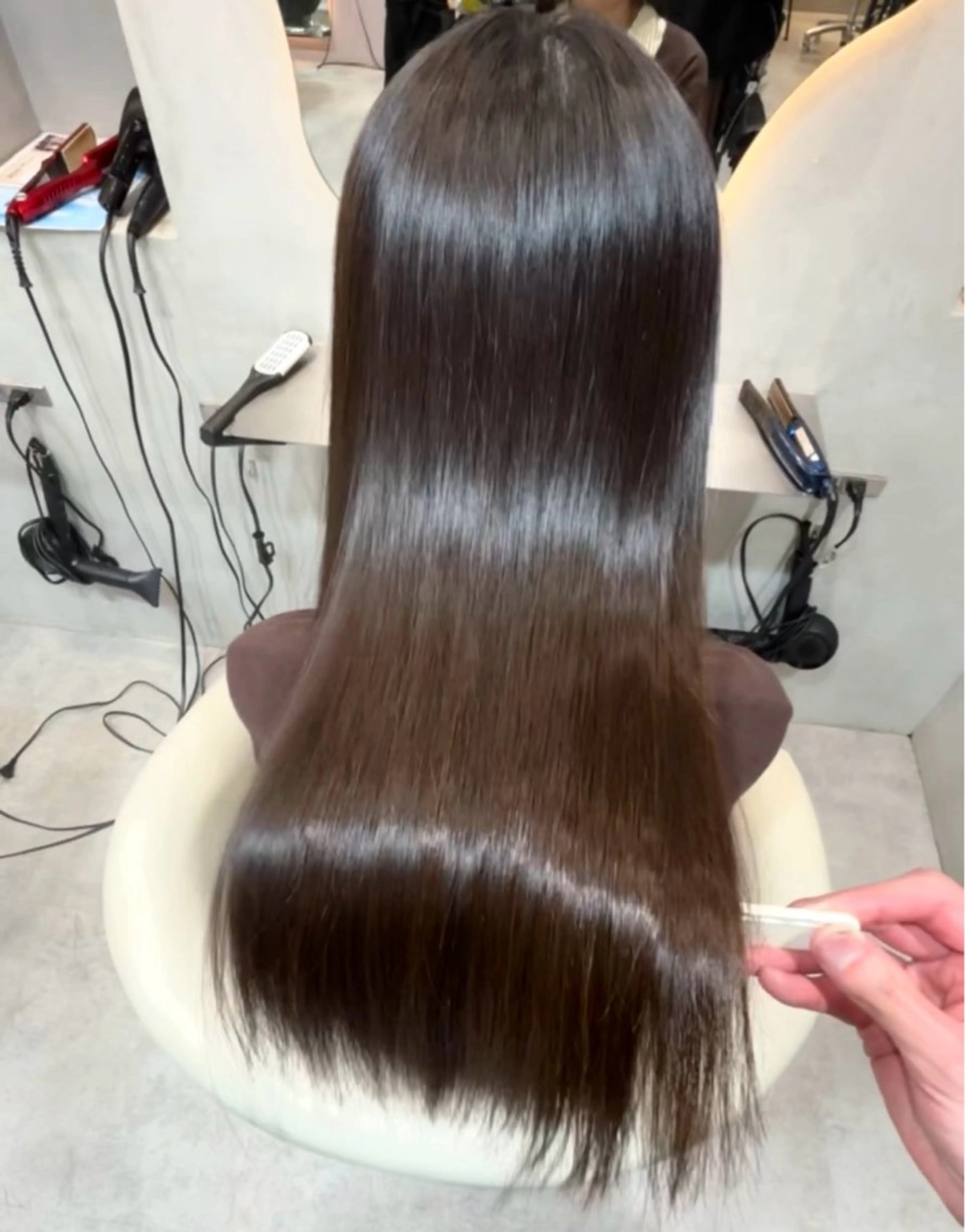 ロング ヘアアレンジ 髪質改善 縮毛矯正 カット 縮毛矯正 トリートメント 美髪縮毛矯正/ 髪質改善/吉田光佑のヘアスタイル