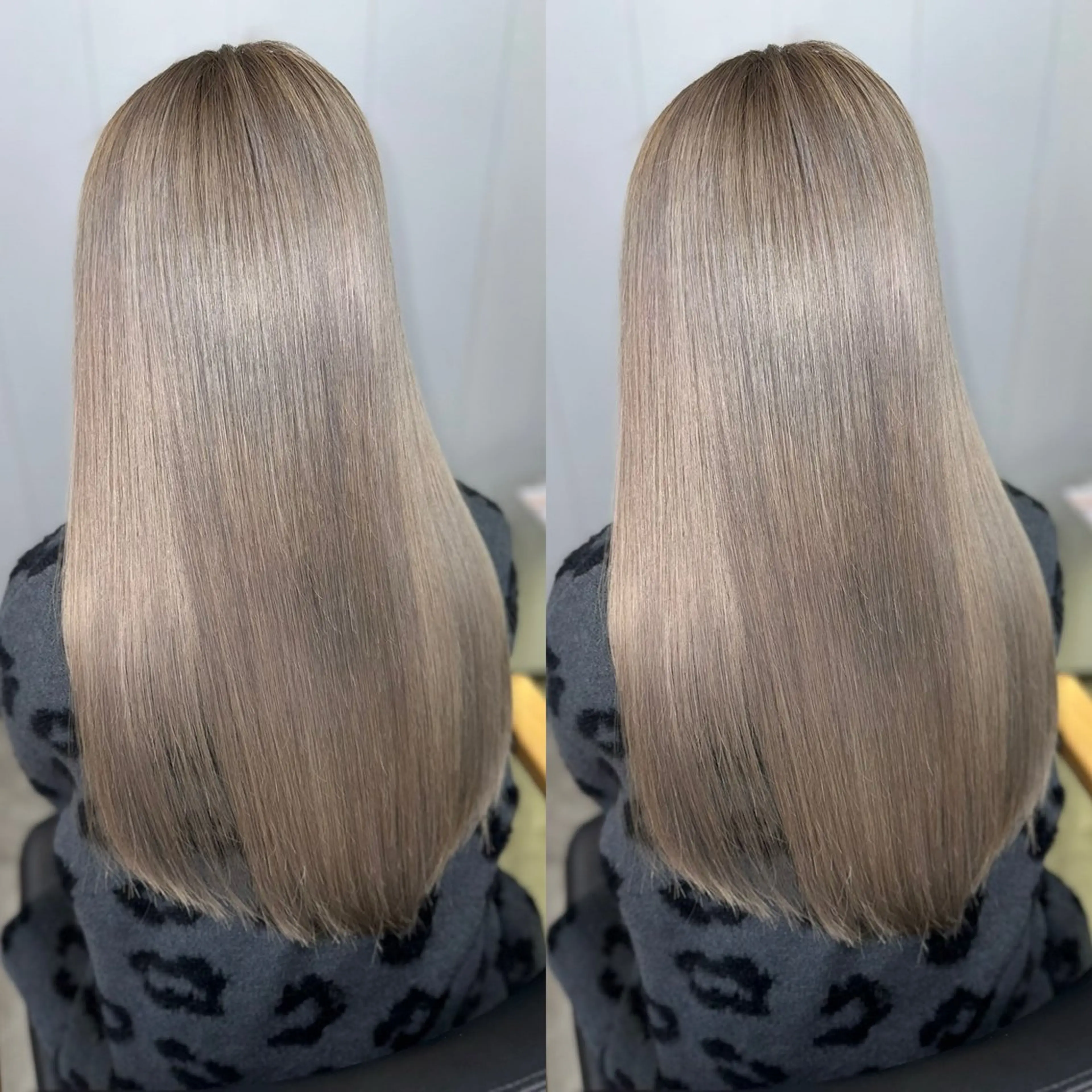 ロング カラー 髪質改善 縮毛矯正 トリートメント 酸性ストレート 酸熱トリートメント ヘアカラー トリートメント 髪質改善🩵縮毛矯正 代々木/木下のヘアスタイル
