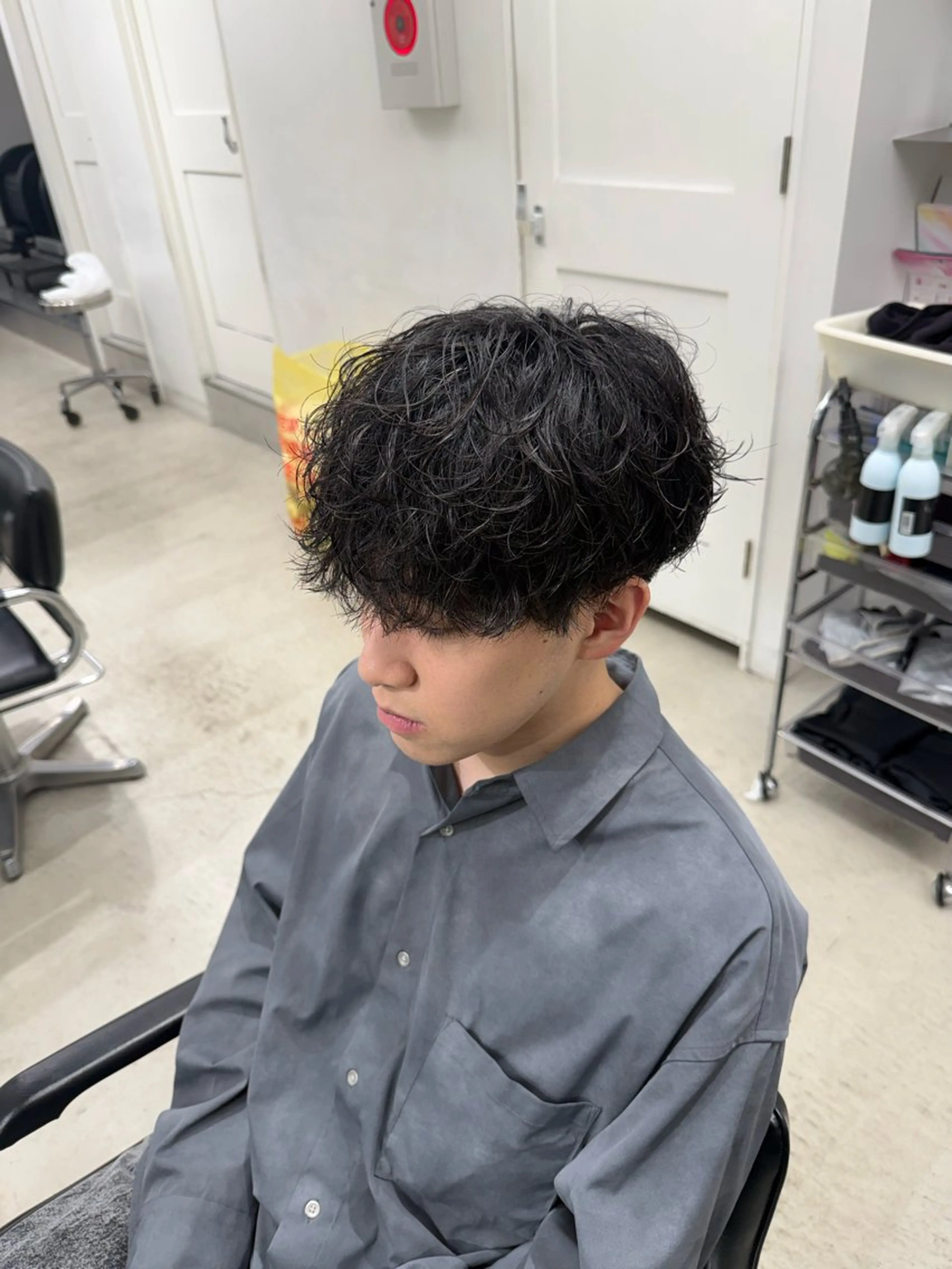 パーマ メンズ パーマ 深谷 侑亮のヘアスタイル