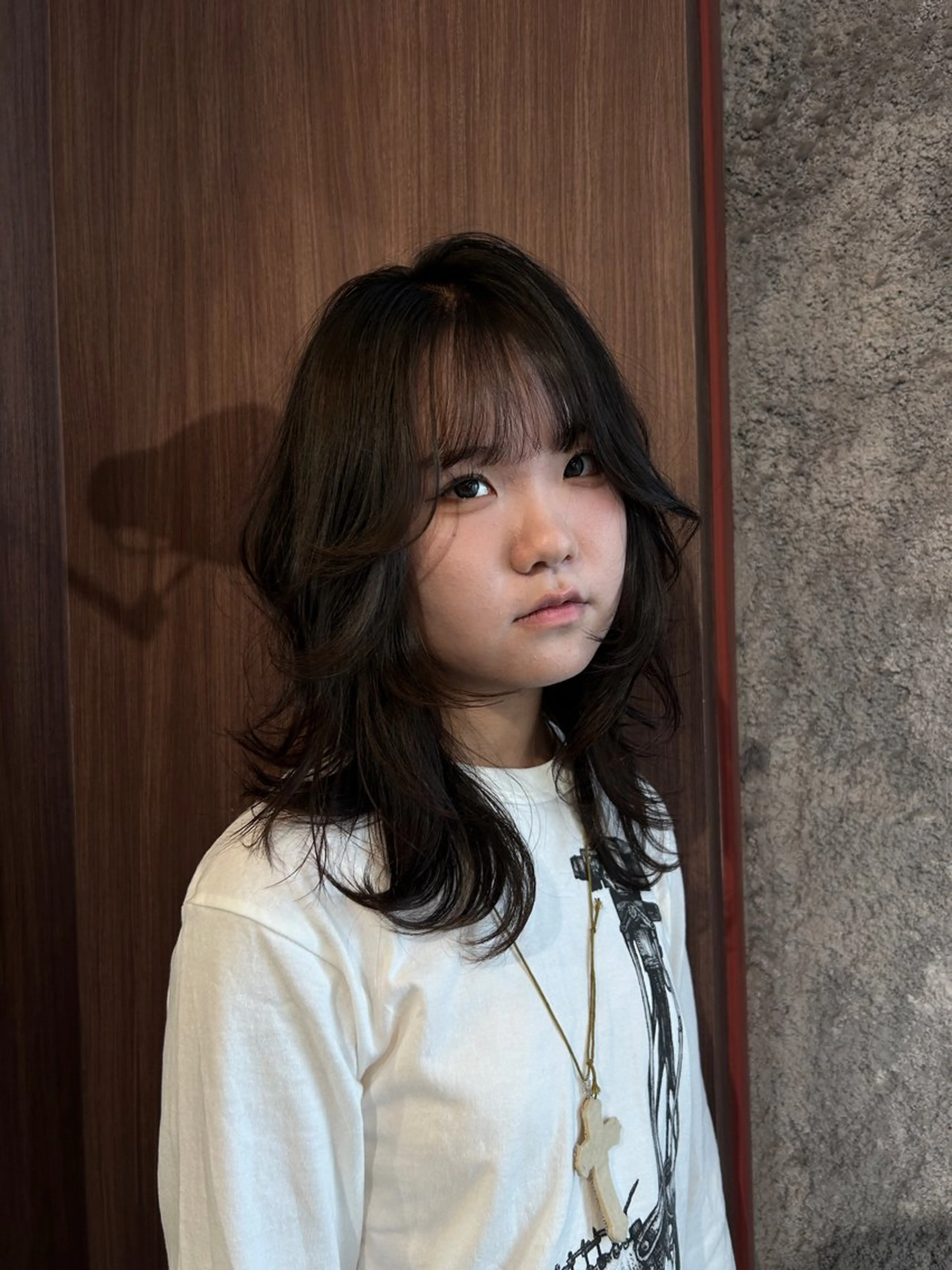 ミディアム 桑江 紫瑞花のヘアスタイル