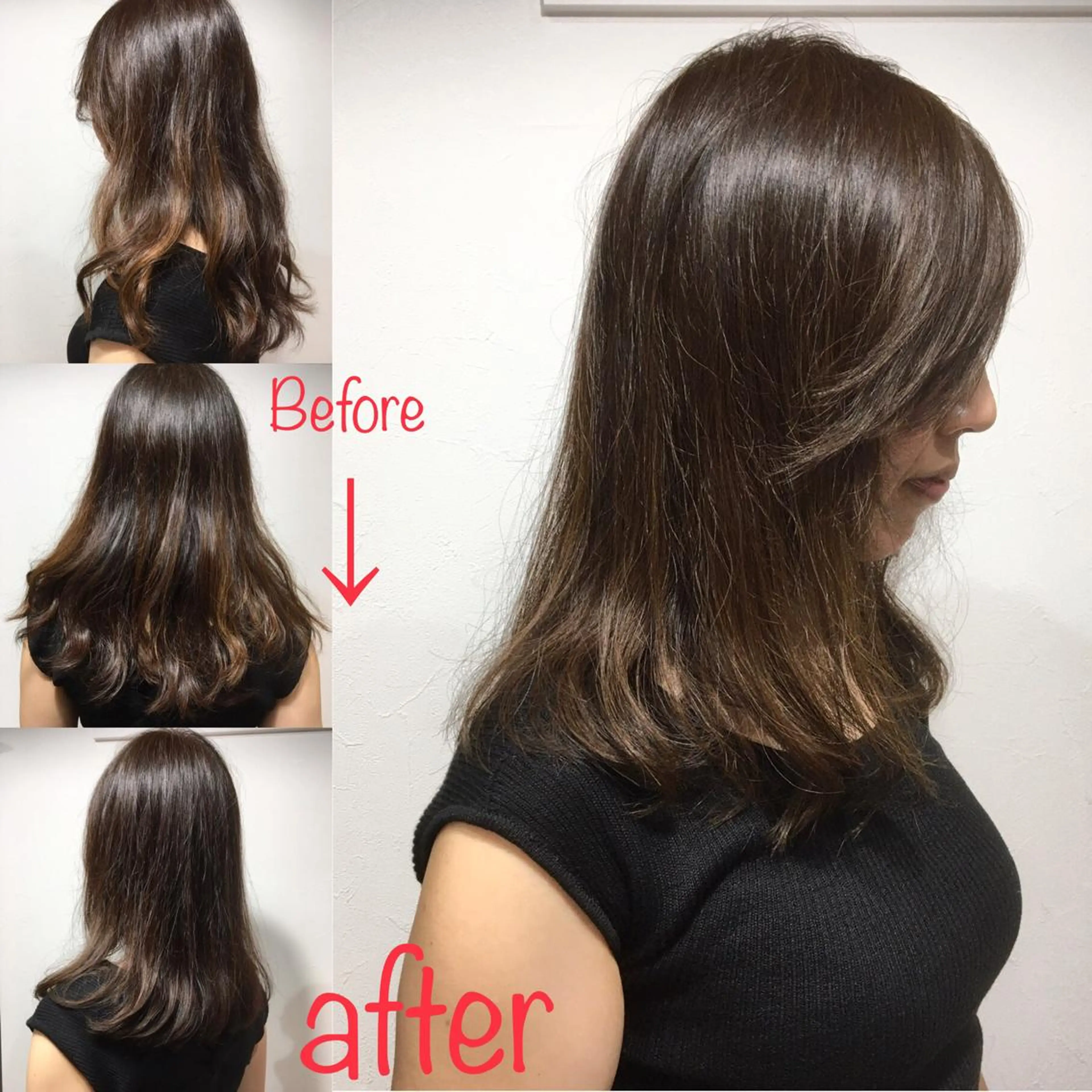 ロング カット OKAWA TAKAHIROのヘアスタイル