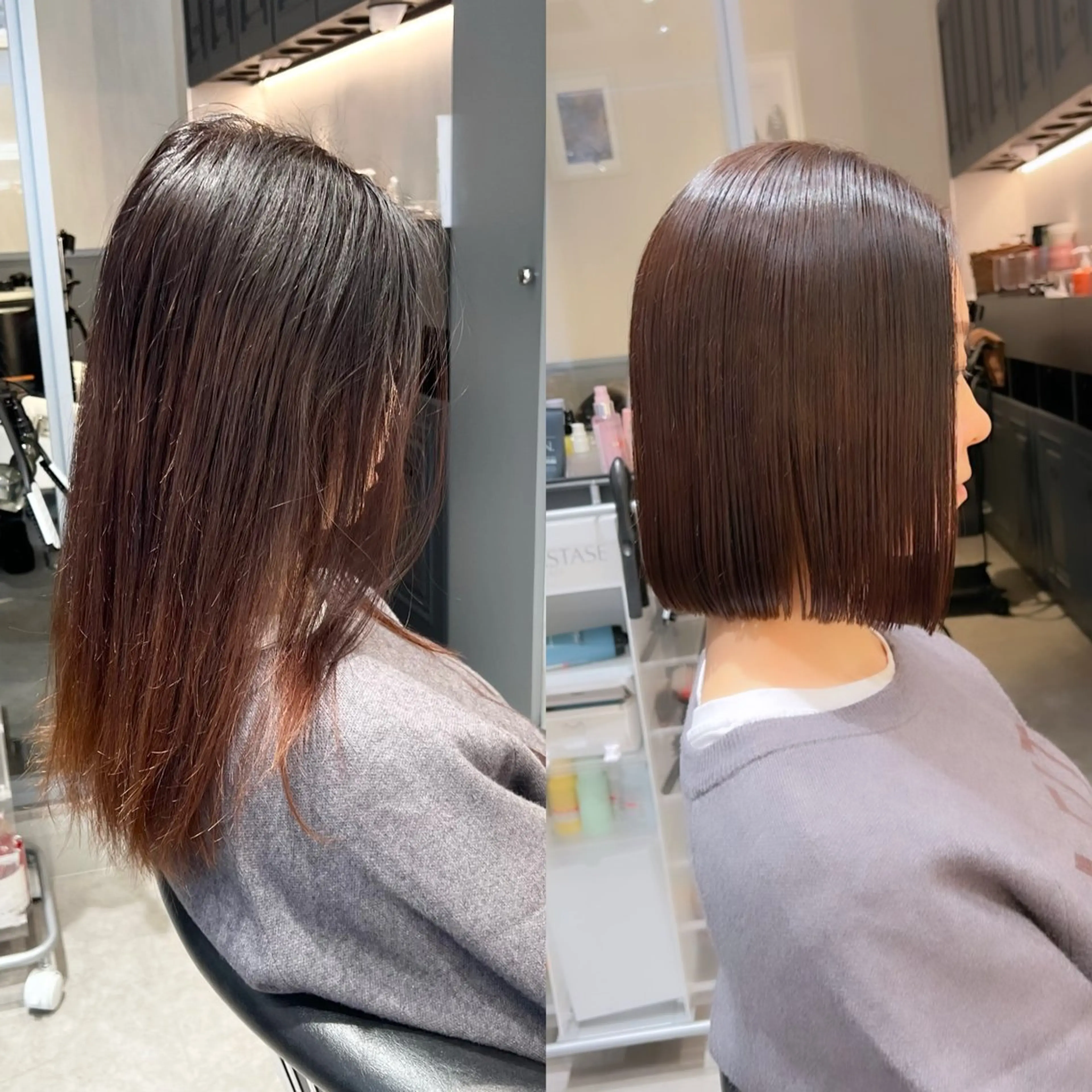 ショート レイヤー/ボブ 高嶋 優のヘアスタイル