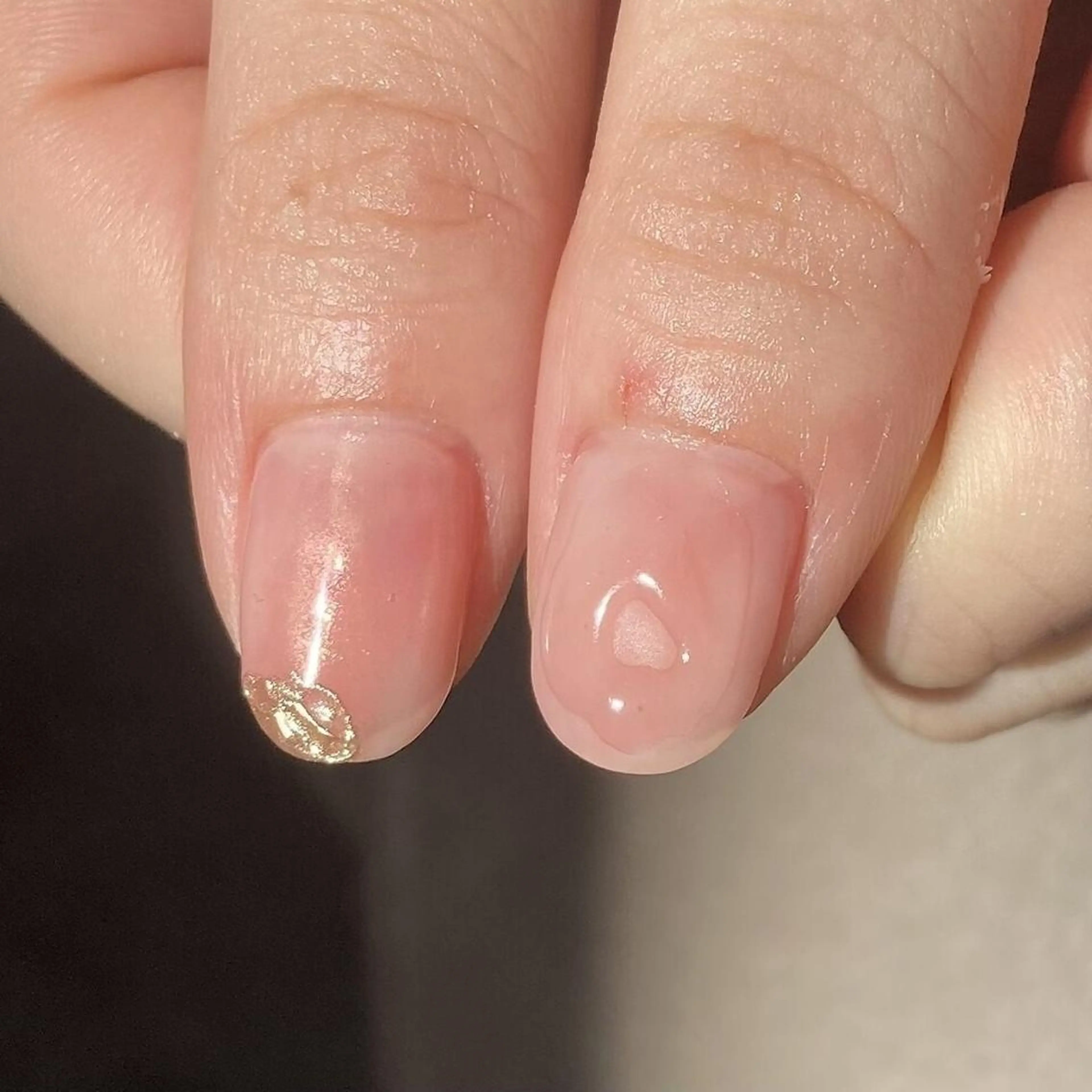 ネイル アートネイル チークネイル ジェルネイル ミラーネイル ニュアンスネイル ハンドネイル 【パラジェル認定】 newiネイル京橋のネイルデザイン