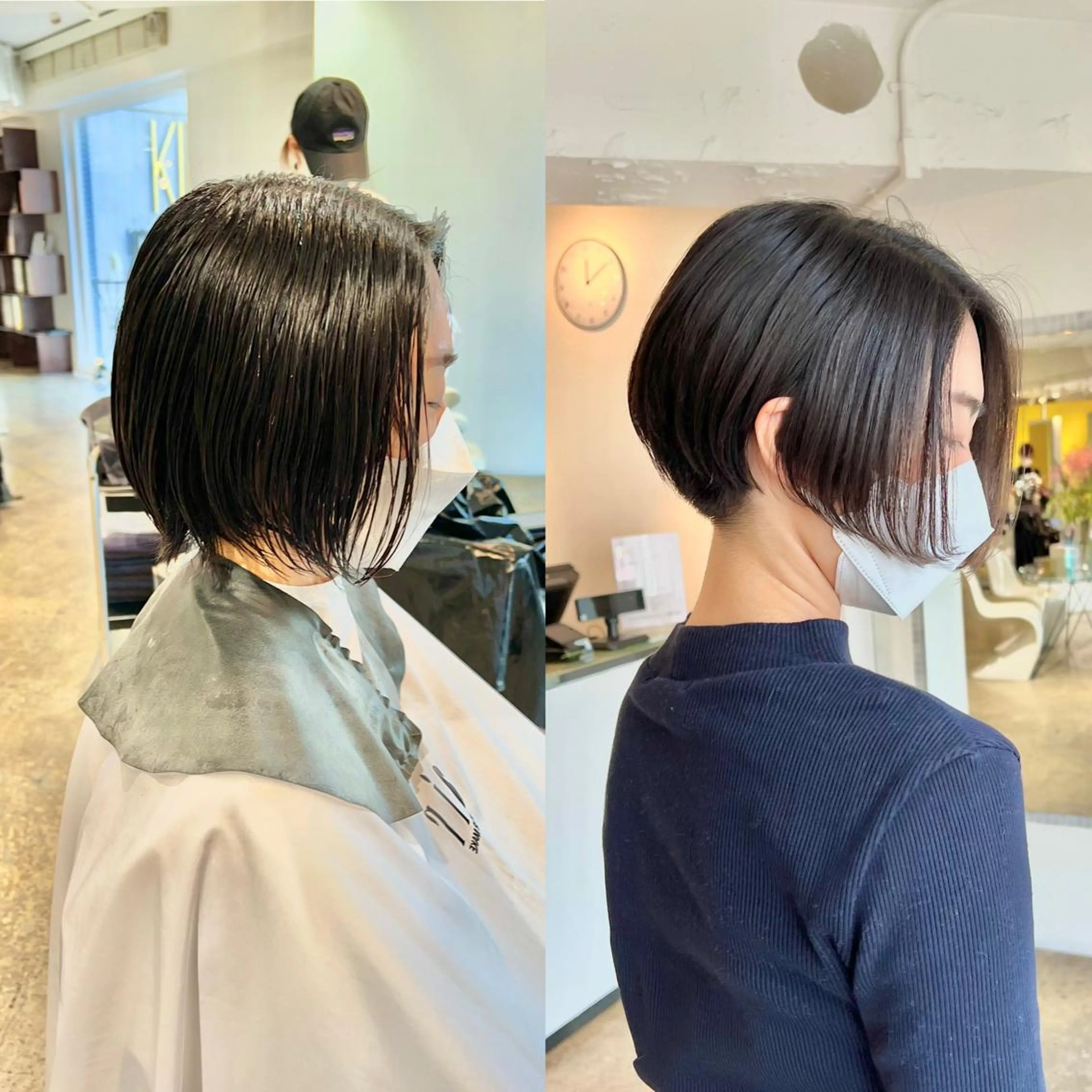 ショート ショート/ボブ/縮毛 三上達大のヘアスタイル