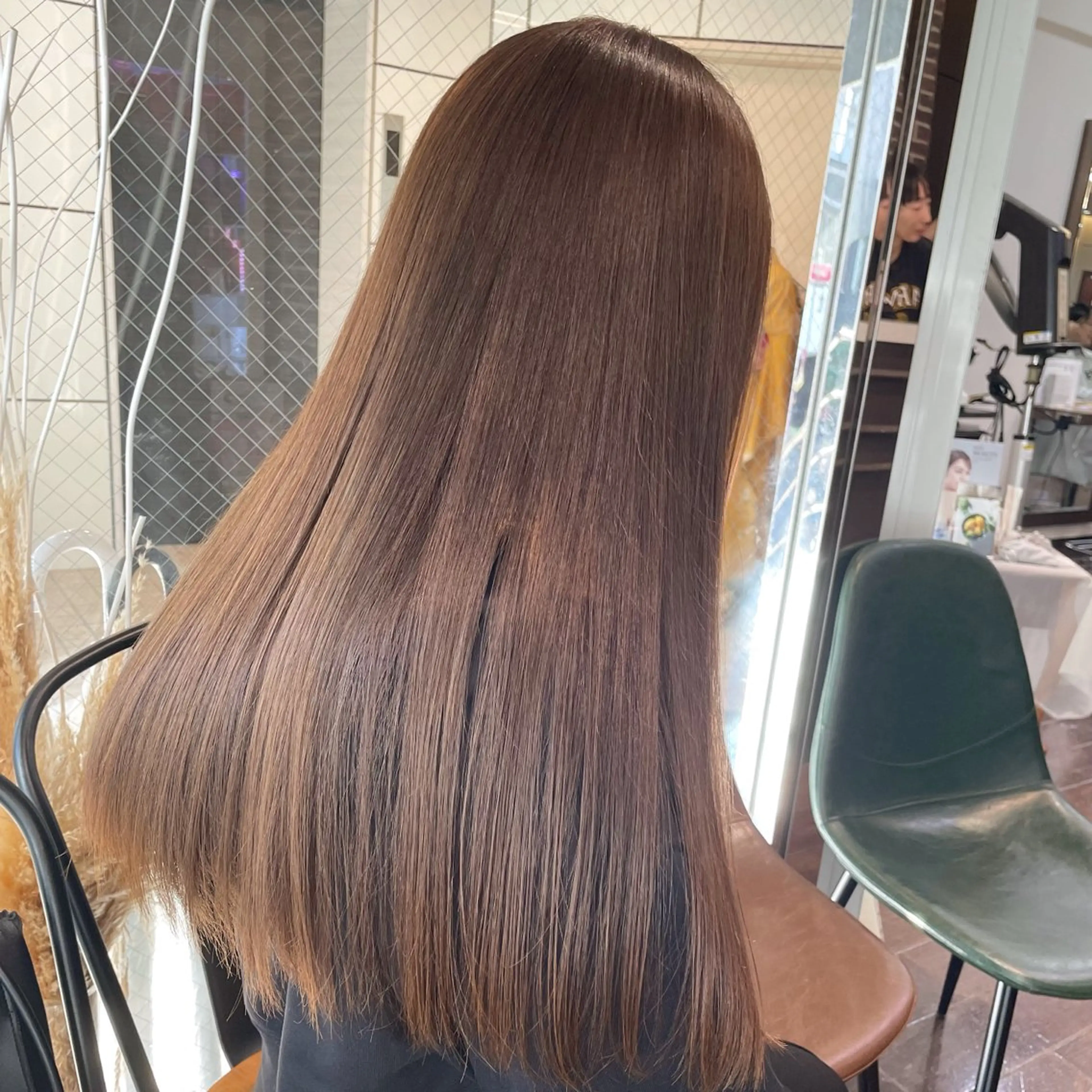 ロング カラー ‪るか/‪透明感 カラー/アレンジのヘアスタイル