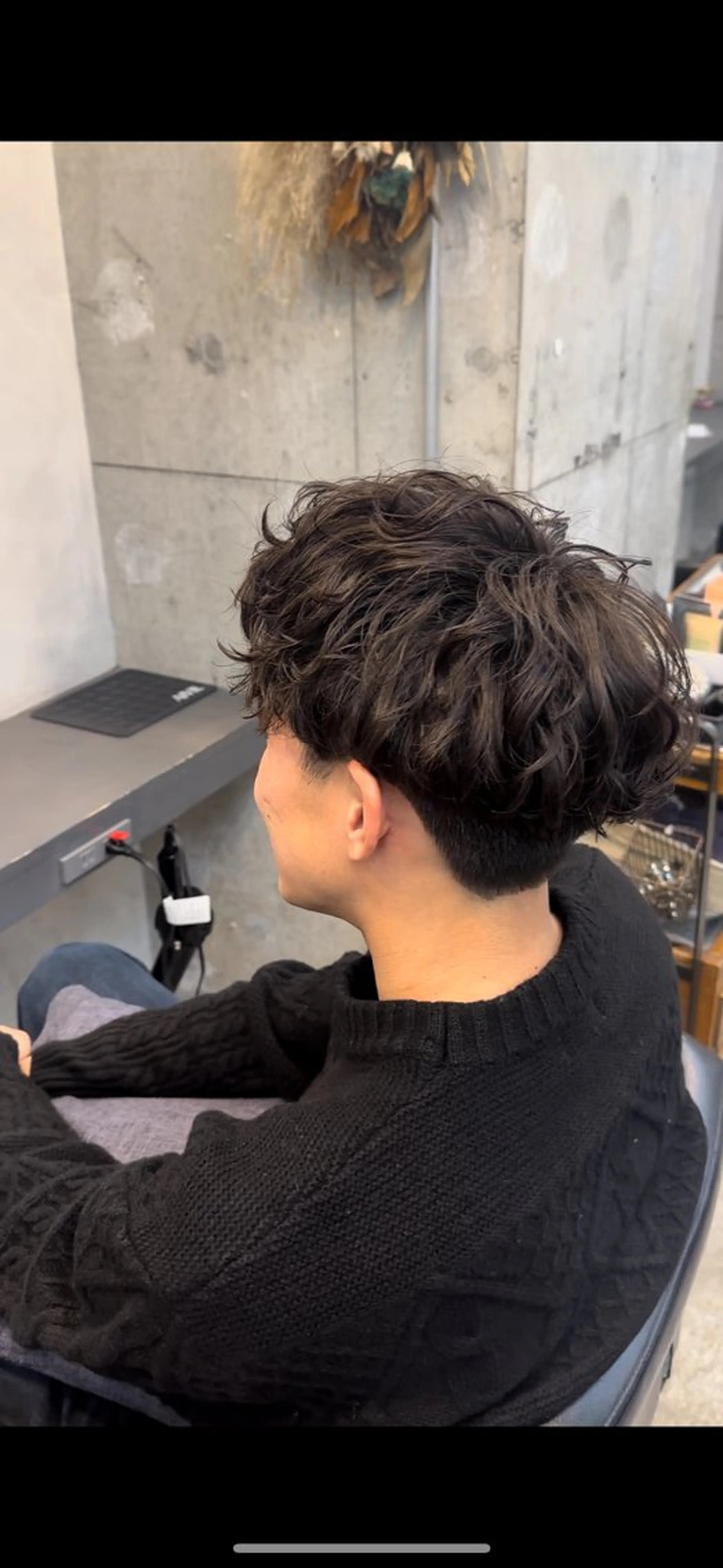 パーマ メンズ メンズパーマ パーマ ハイライト/ブリーチ ／まなみ🤍のヘアスタイル