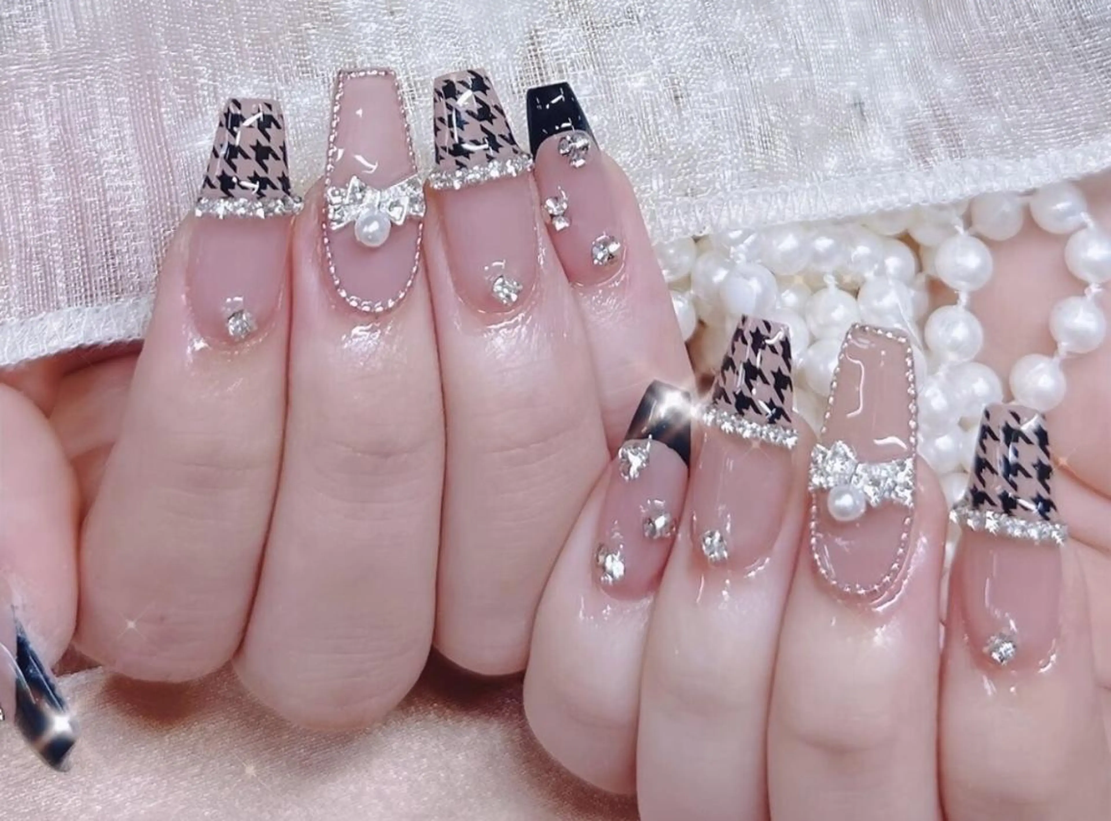 ネイル 🎀鈴音🎀 ワンホンネイルのネイルデザイン