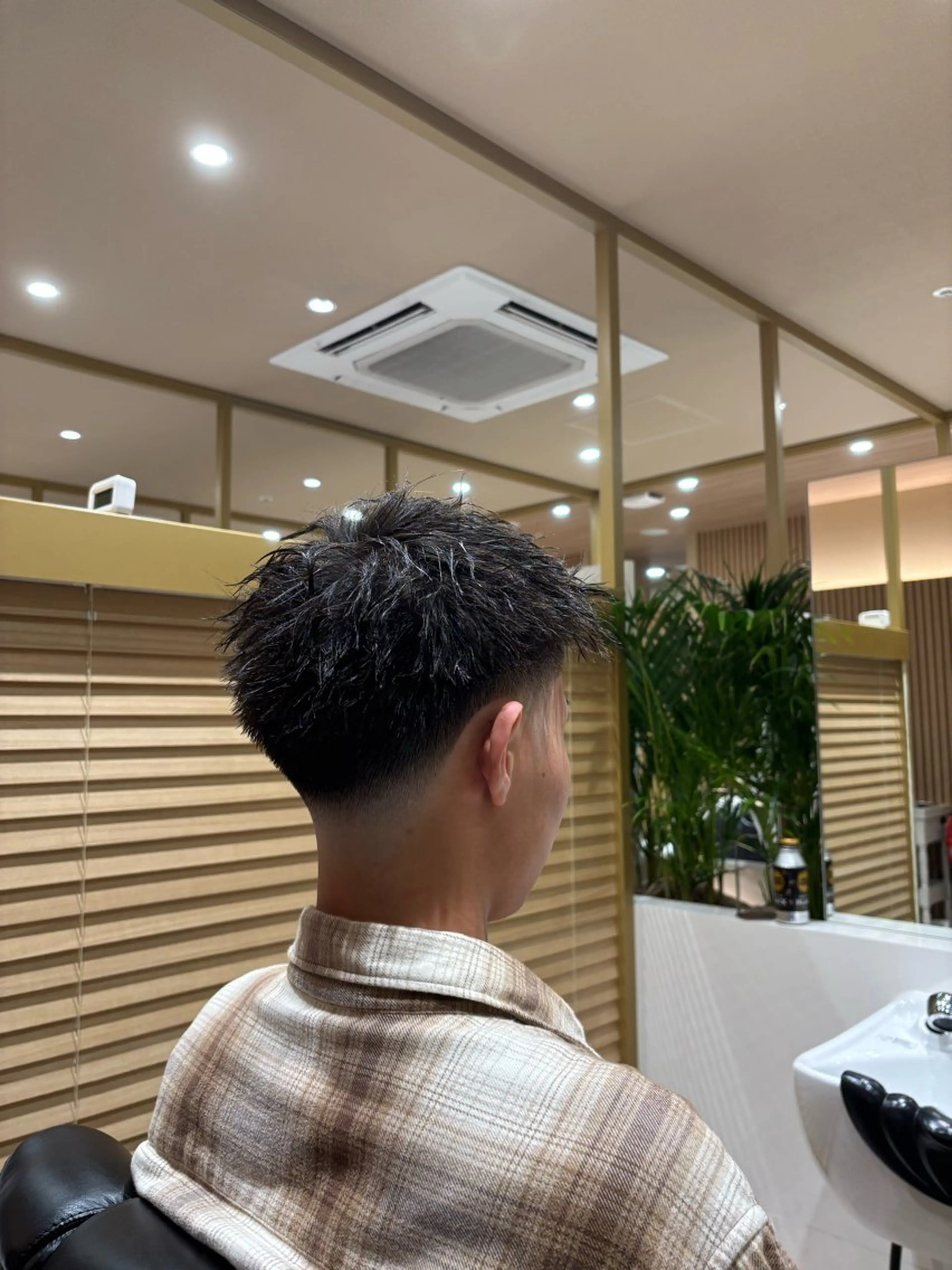 ショート 加藤 颯のヘアスタイル