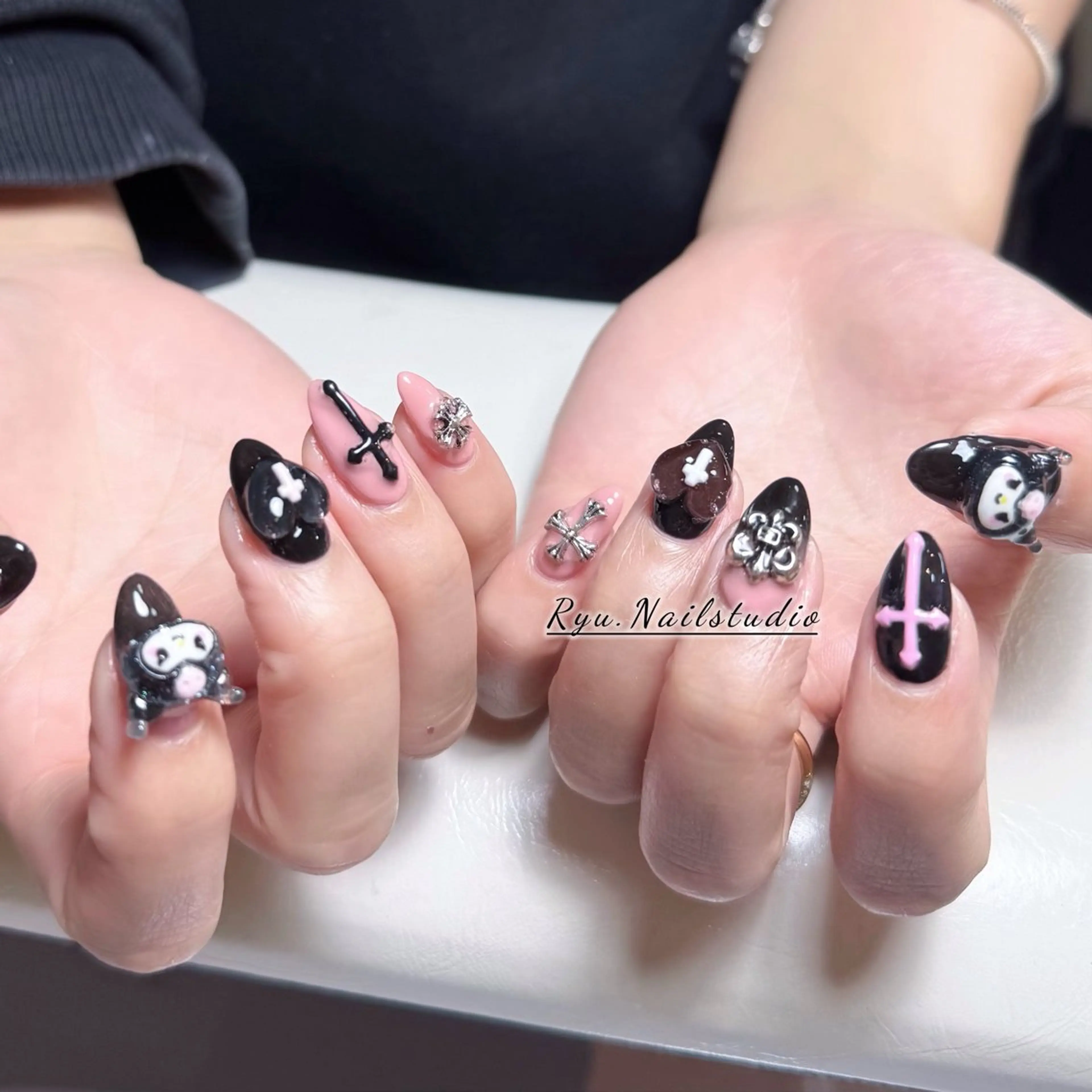 ネイル アートネイル ジェルネイル ニュアンスネイル シンプルネイル ネイルチップ Ryu nail studioのネイルデザイン