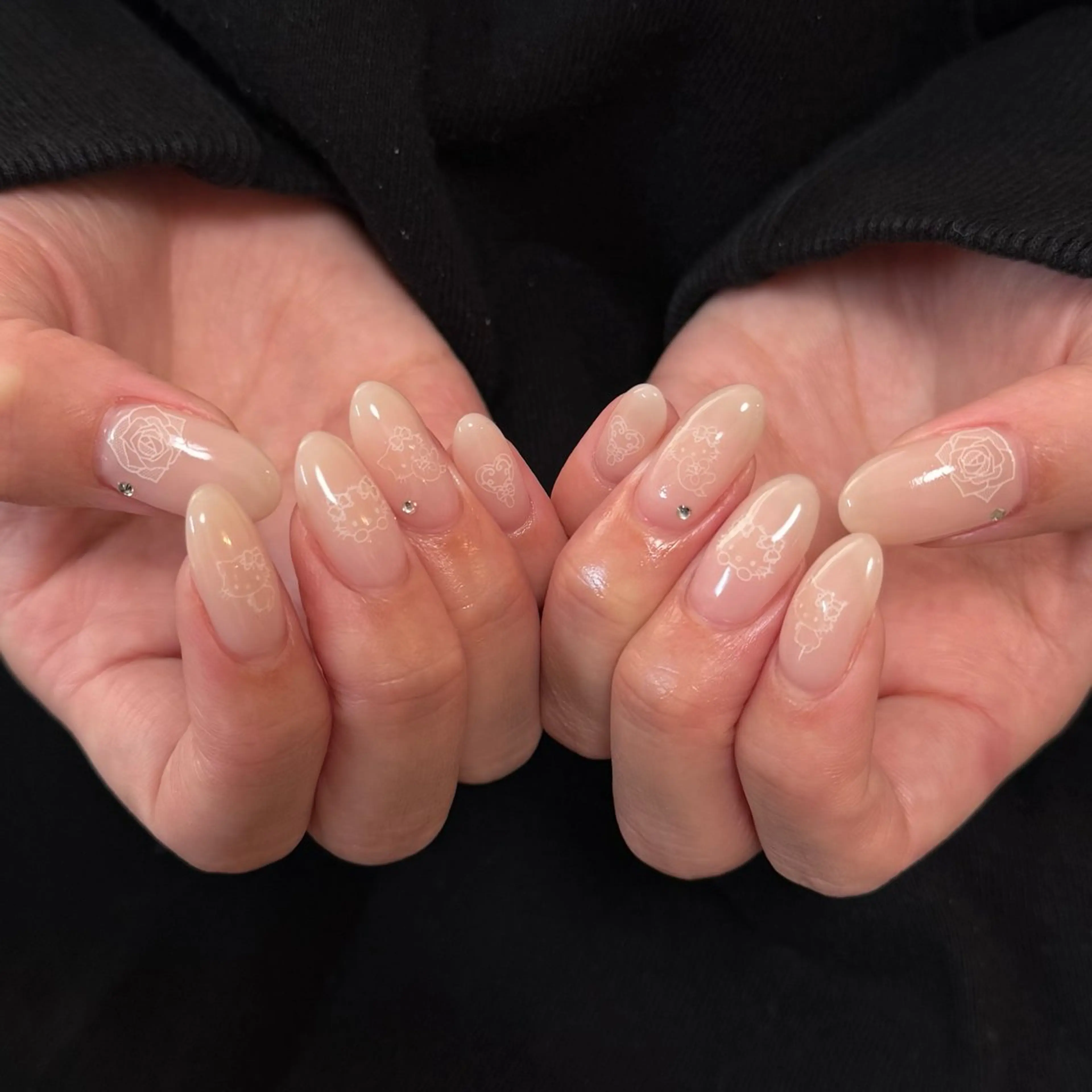 ネイル ハンドネイル yano Ribbon佐野店のネイルデザイン