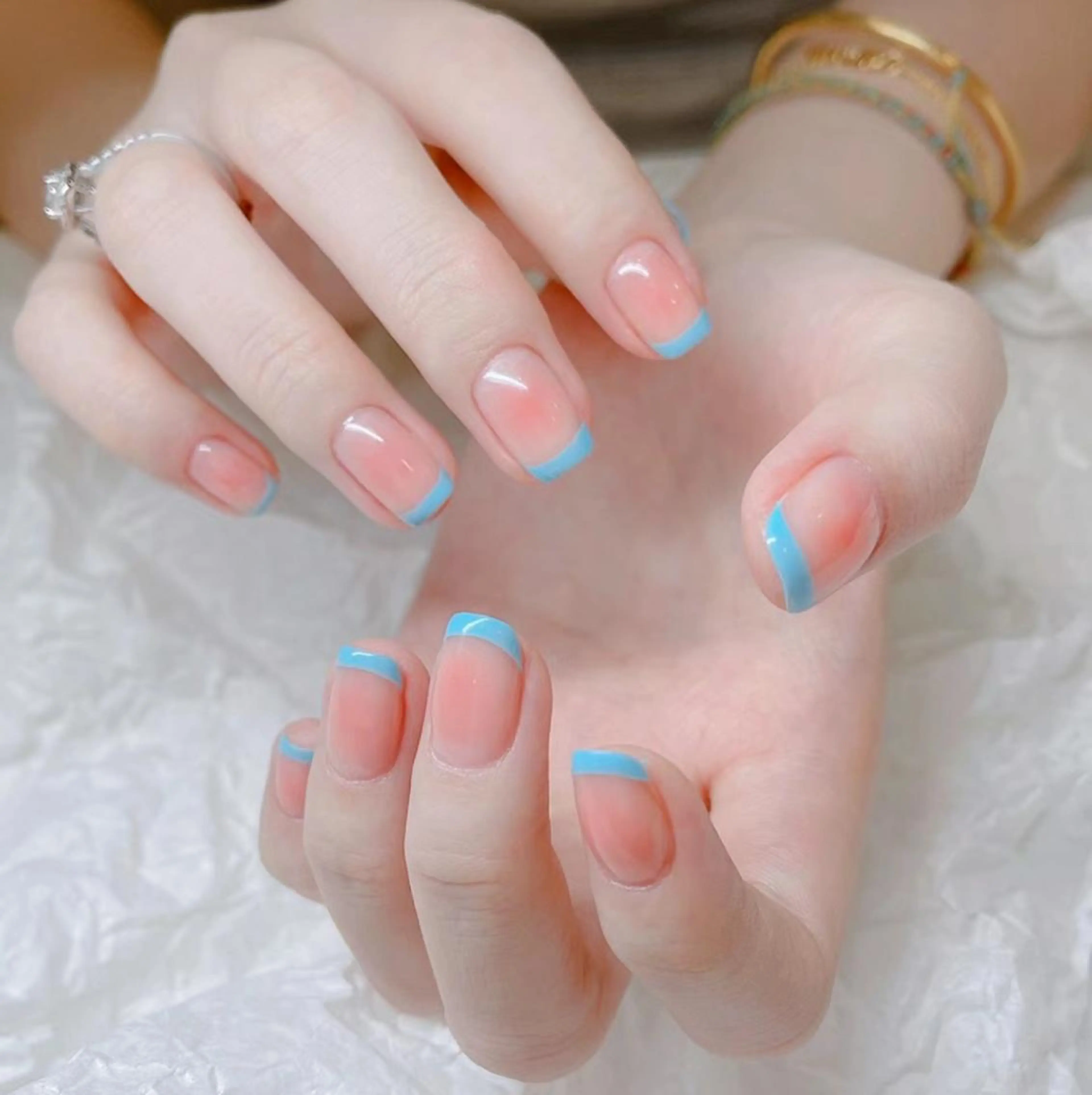 ネイル 🎀kira 長さだし💗モチ最高のネイルデザイン