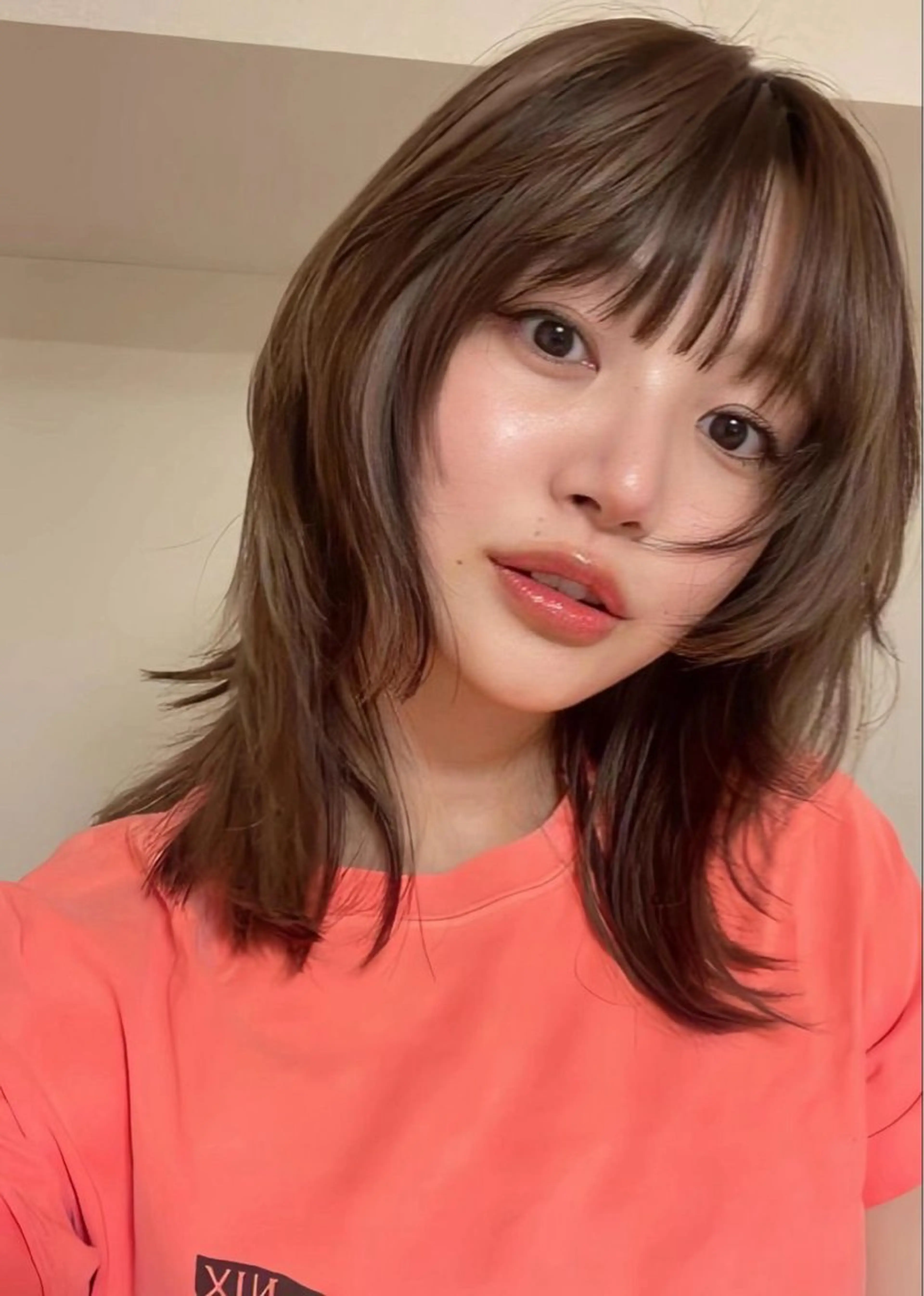 ミディアム ショートボブ/ ウルフ/表参道のヘアスタイル