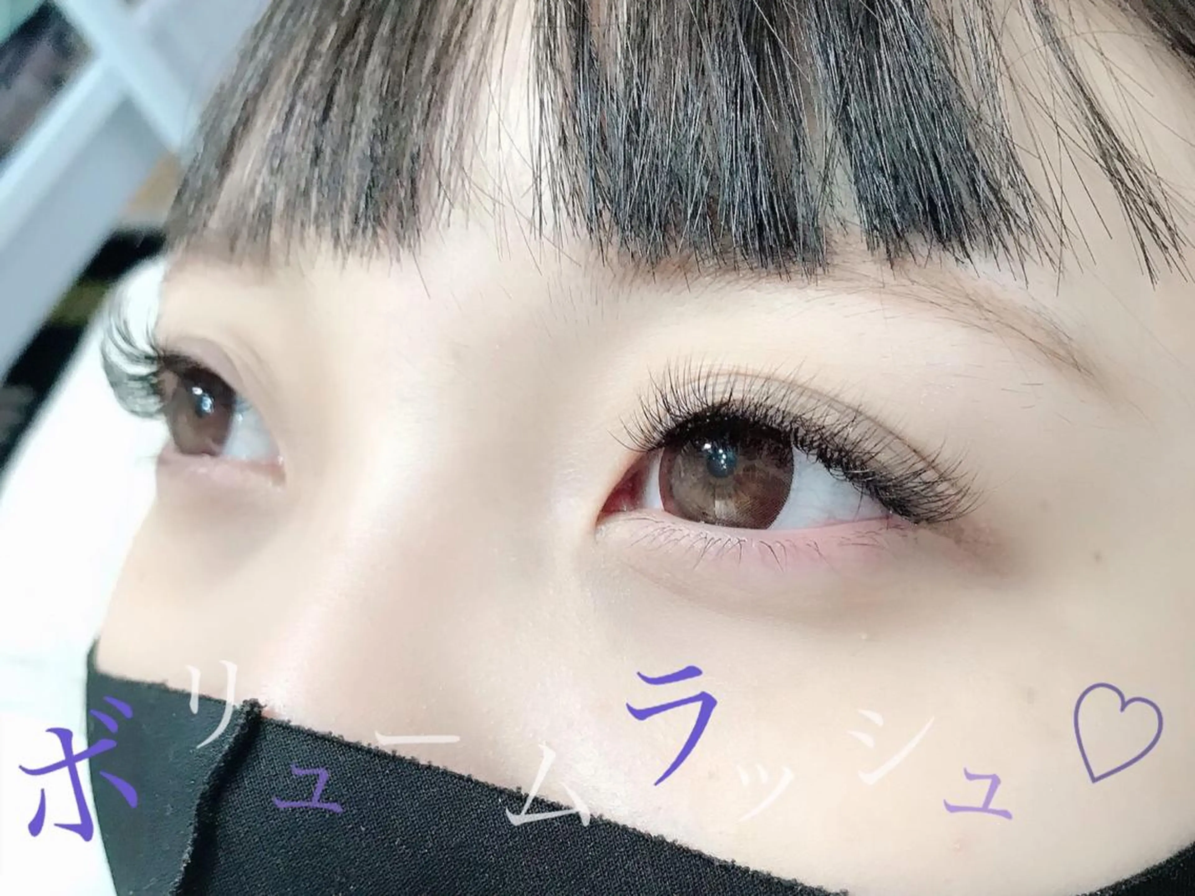 マツエク・マツパ フラットラッシュ ゴージャス ナチュラル ボリュームラッシュ マツエク eyelash presh yukaのマツエク・マツパデザイン