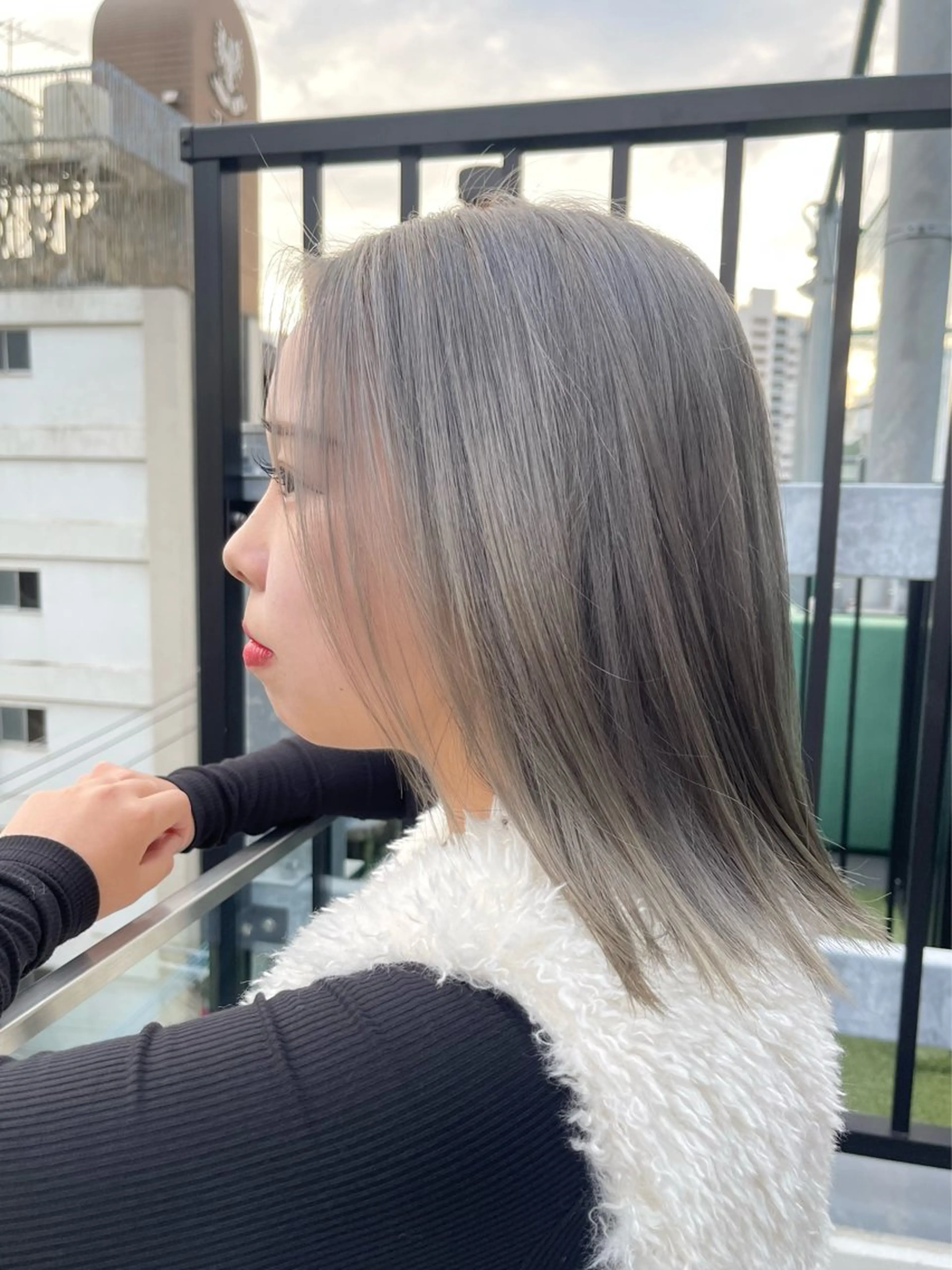 ミディアム ヘアカラー トリートメント 園田 渉 ◤SHIKIO◢のヘアスタイル