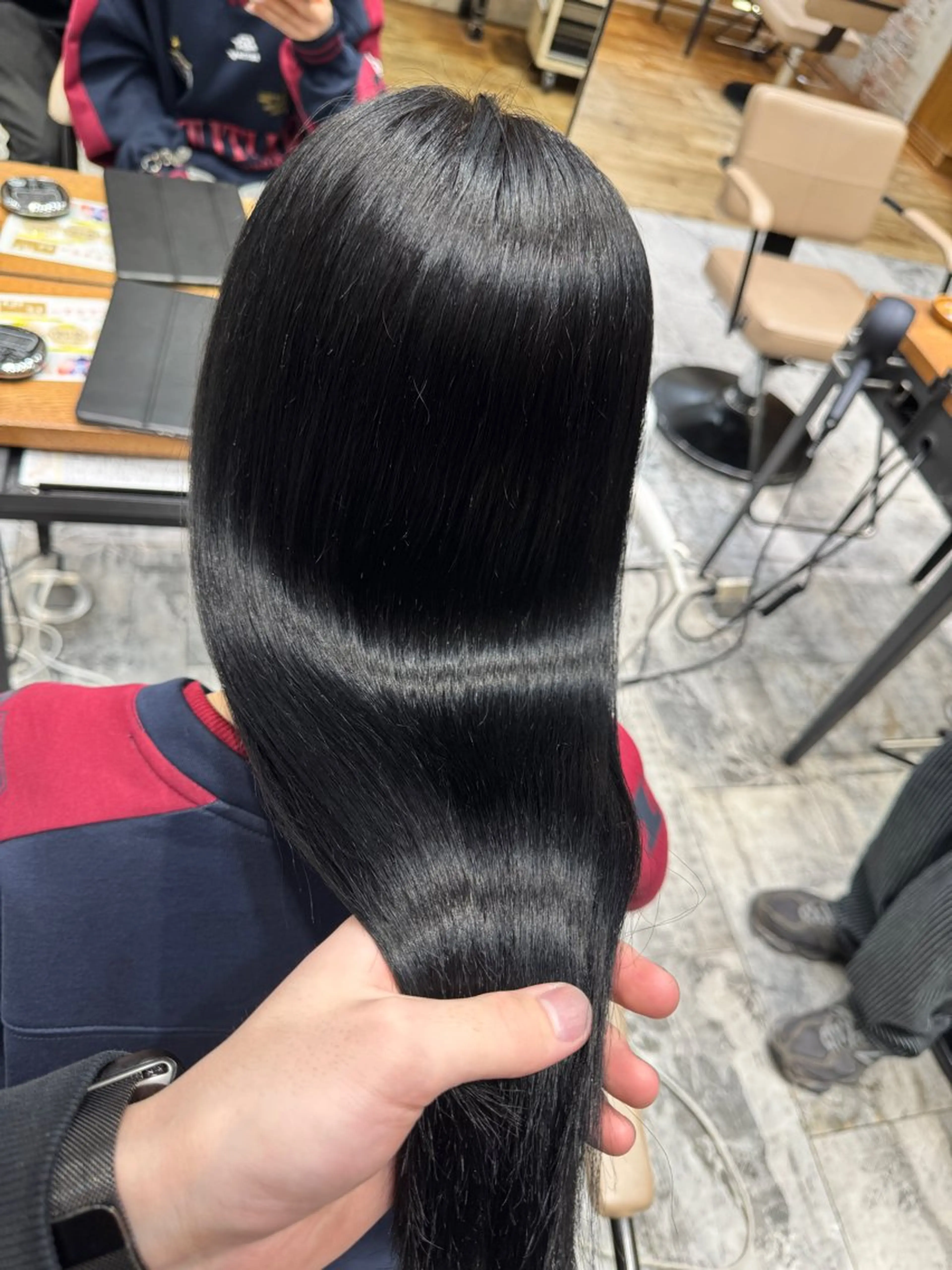 ロング カラー 新宿／透明感カラー/ 髪質改善/早野大空のヘアスタイル