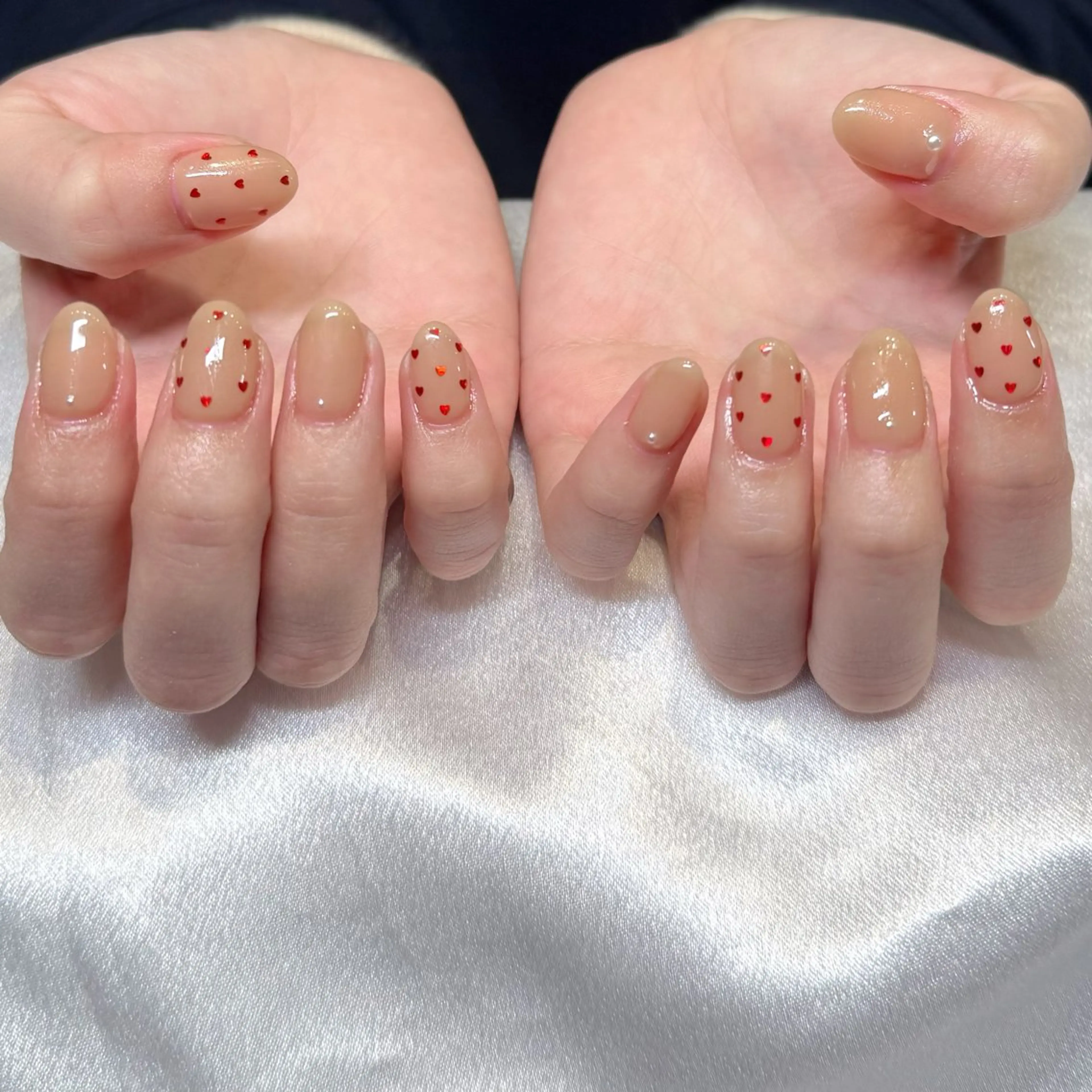 ネイル ハンドネイル mau🩵nail 堺筋本町｜心斎橋のネイルデザイン