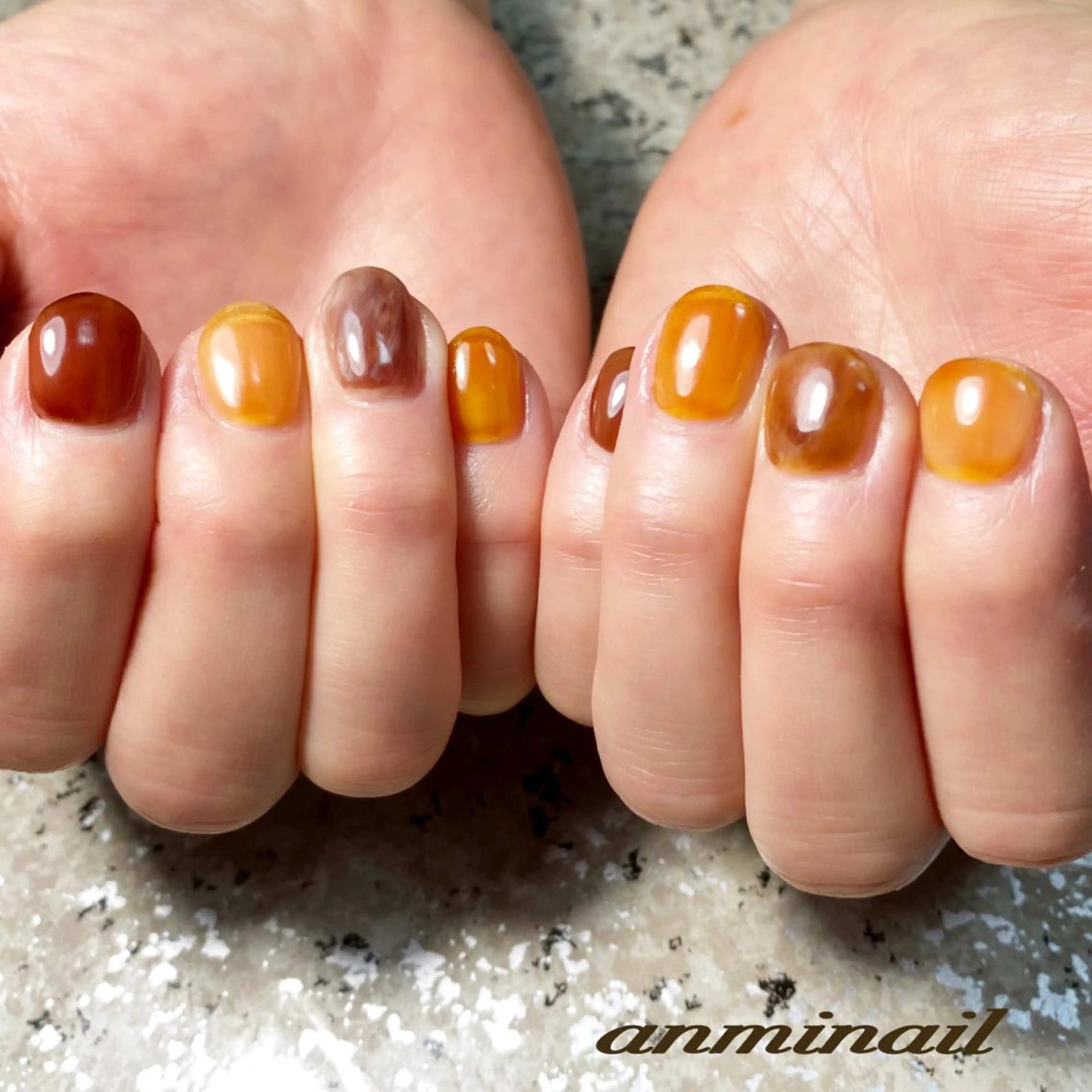 ネイル ハンドネイル 野宮 和美のネイルデザイン