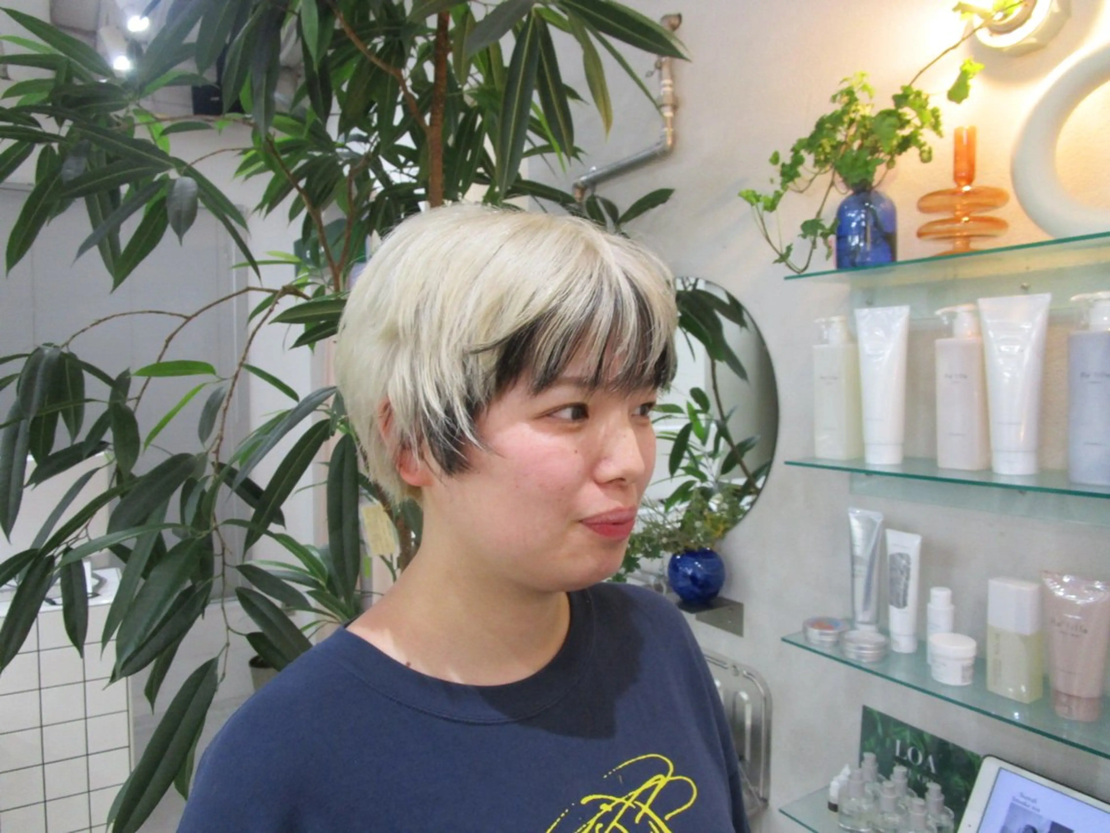 ショート カラー kao/似合わせ/ 個性派モード/iciのヘアスタイル