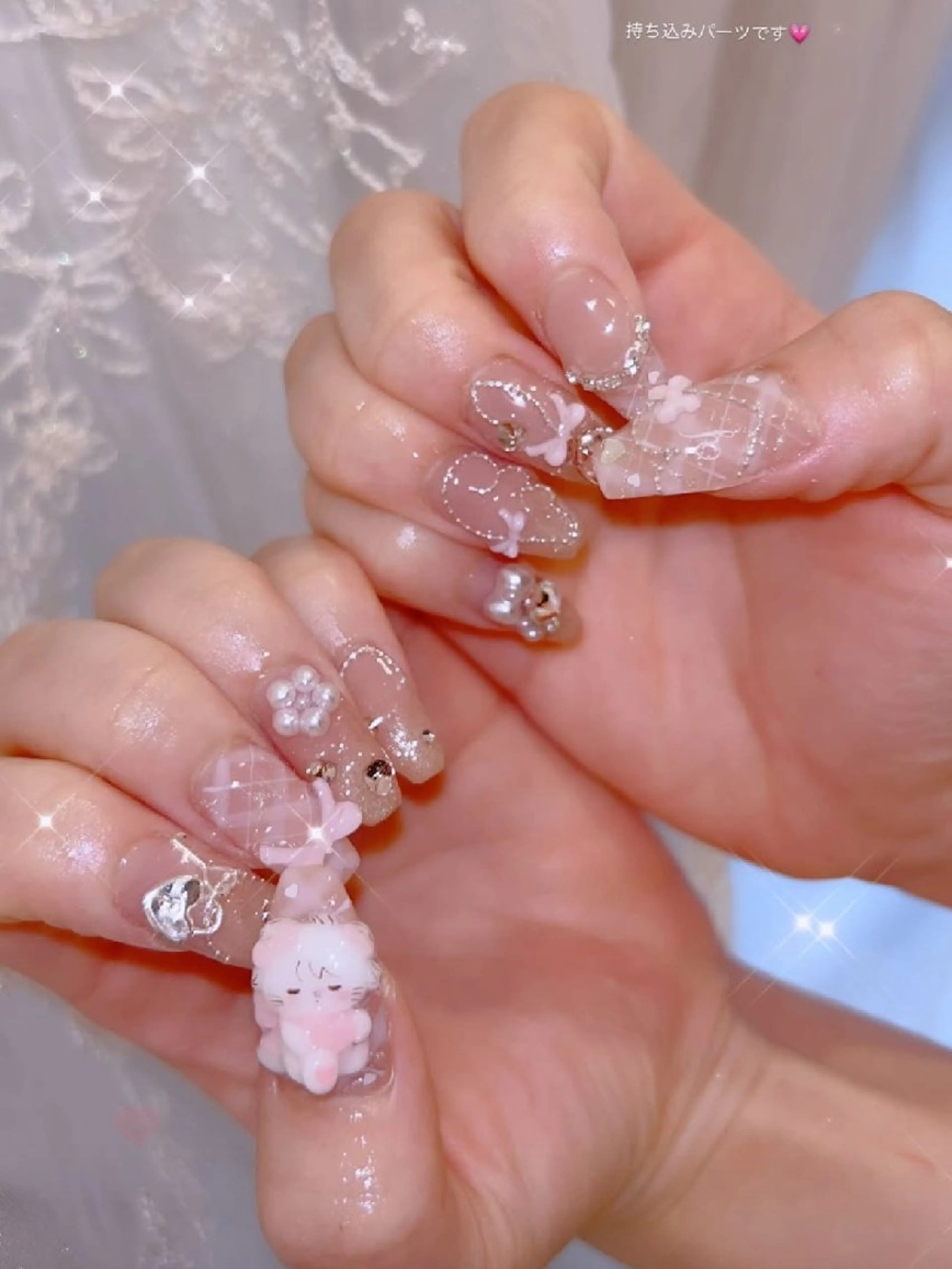 ネイル 持ち込み I LOVE ME NAIL.｡.:*♡のネイルデザイン
