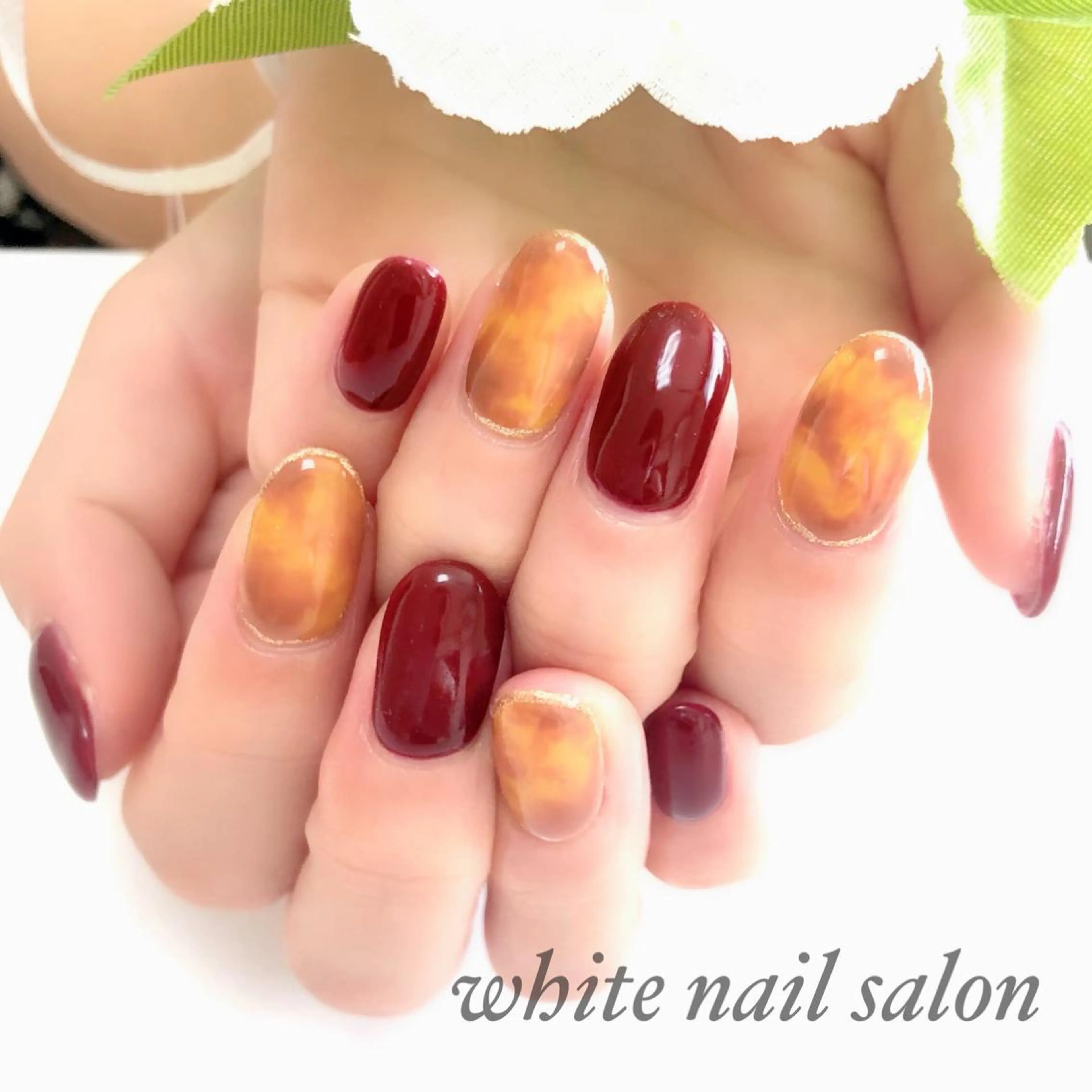 ネイル フットネイル ジェルネイル ハードジェル オフィスネイル スカルプネイル ハンドネイル white nail salonのネイルデザイン