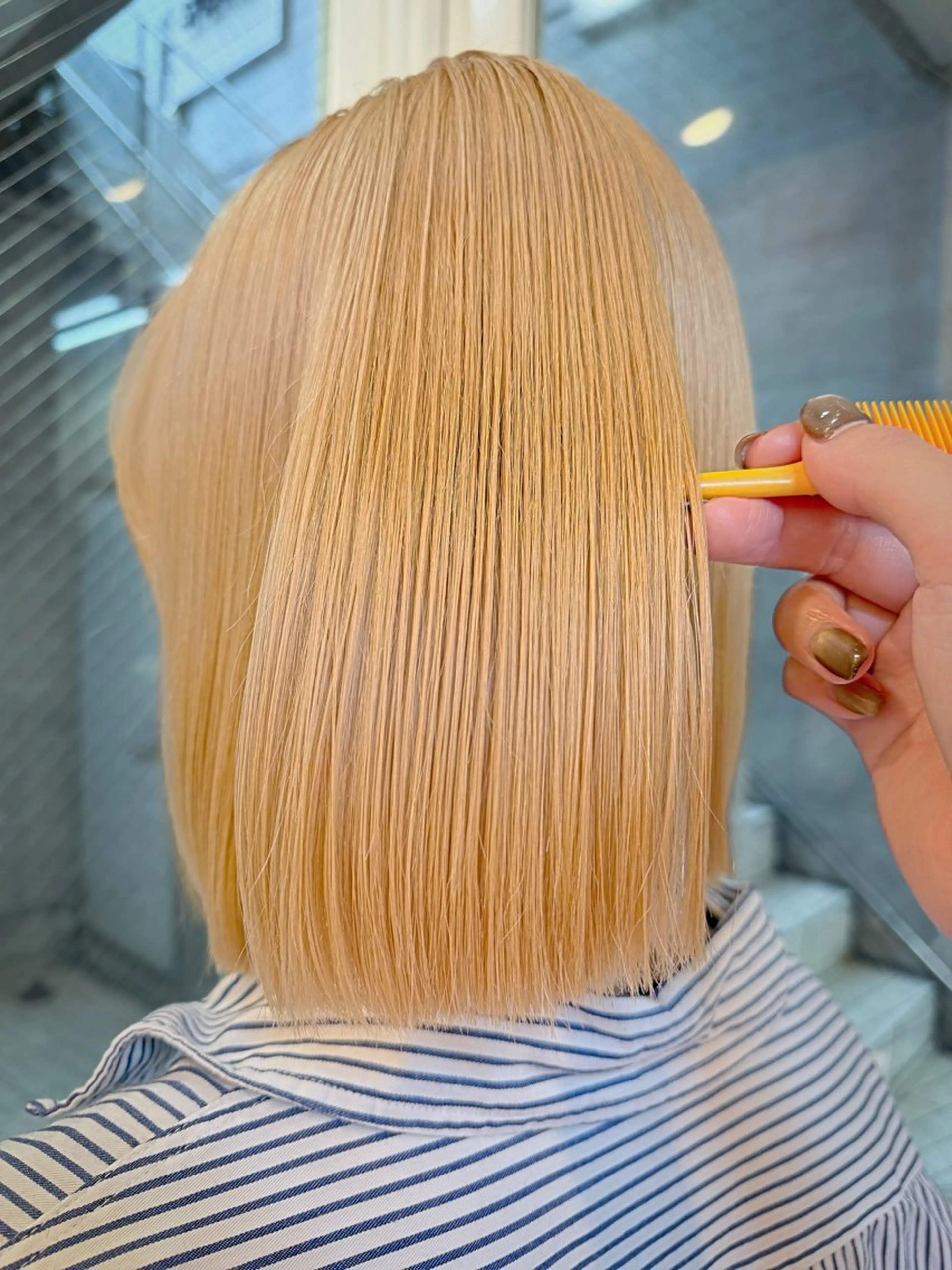 ミディアム カラー 柚菜 🫧𓂃𓈒𓏸のヘアスタイル