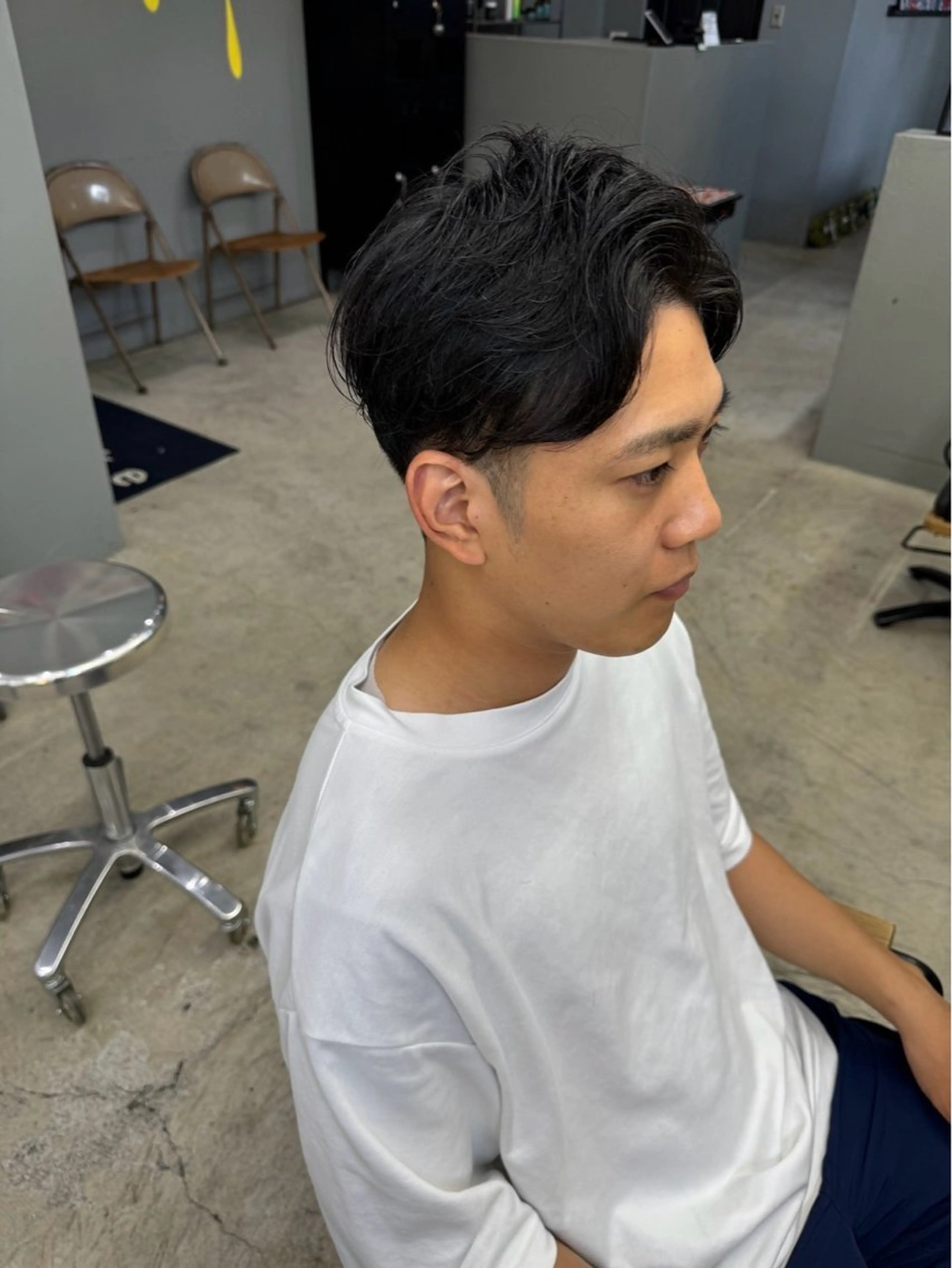 ショート パーマ メンズ メンズ専門サロン wokeのヘアスタイル