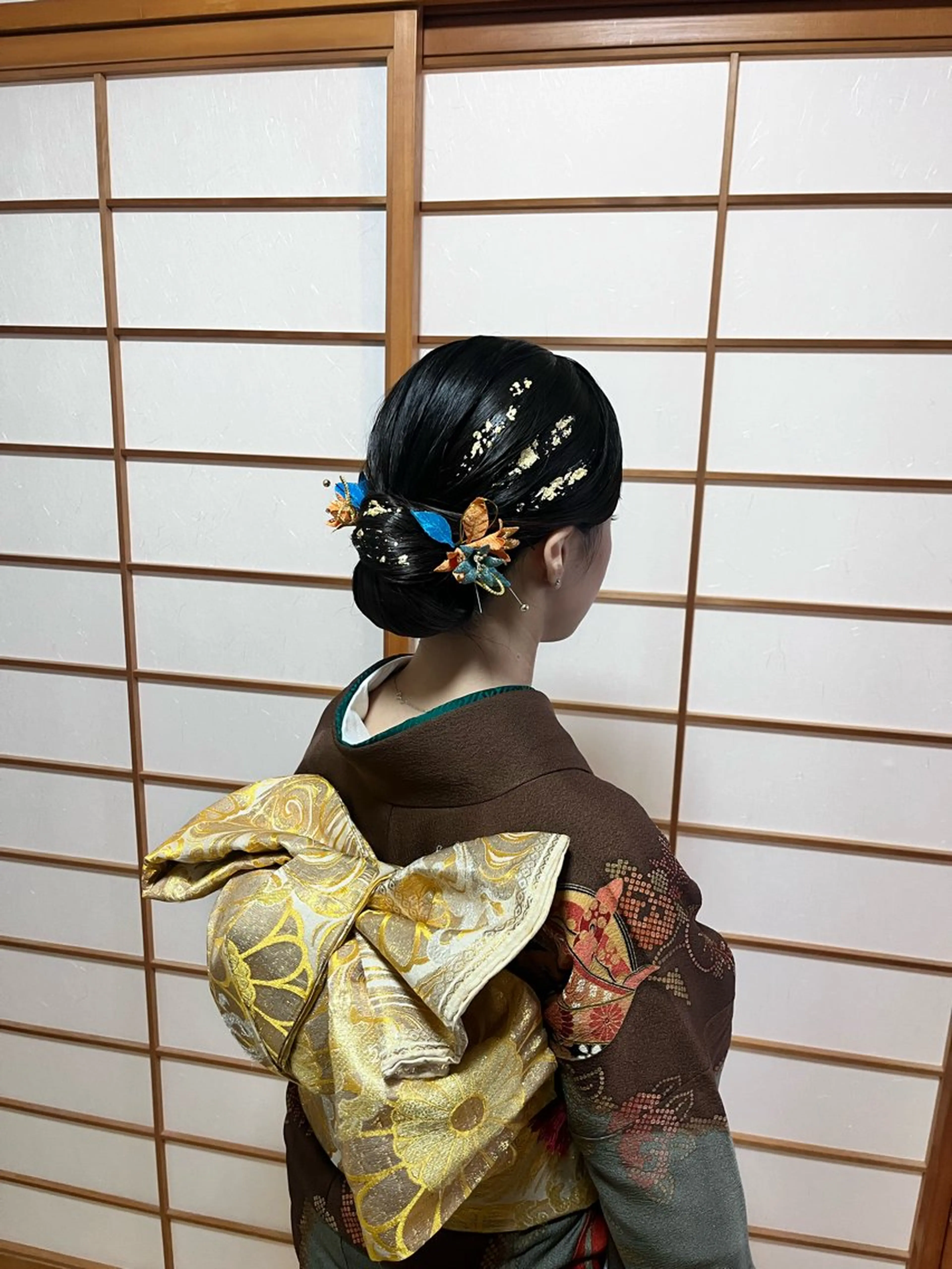 ヘアセット&袴の写真