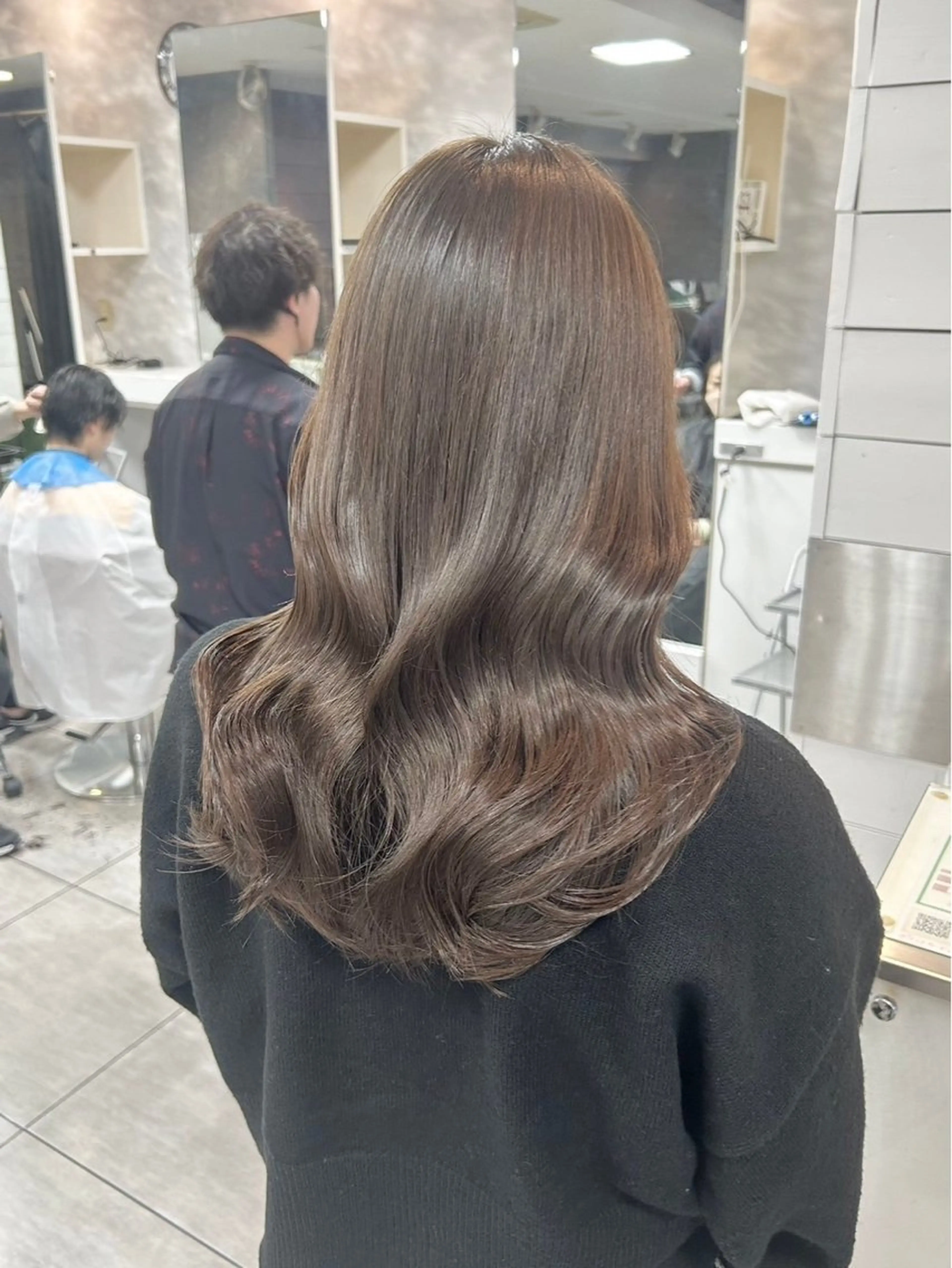 ロング カラー ヘアカラー 🎀艶カラー🎀 よしいあまねのヘアスタイル