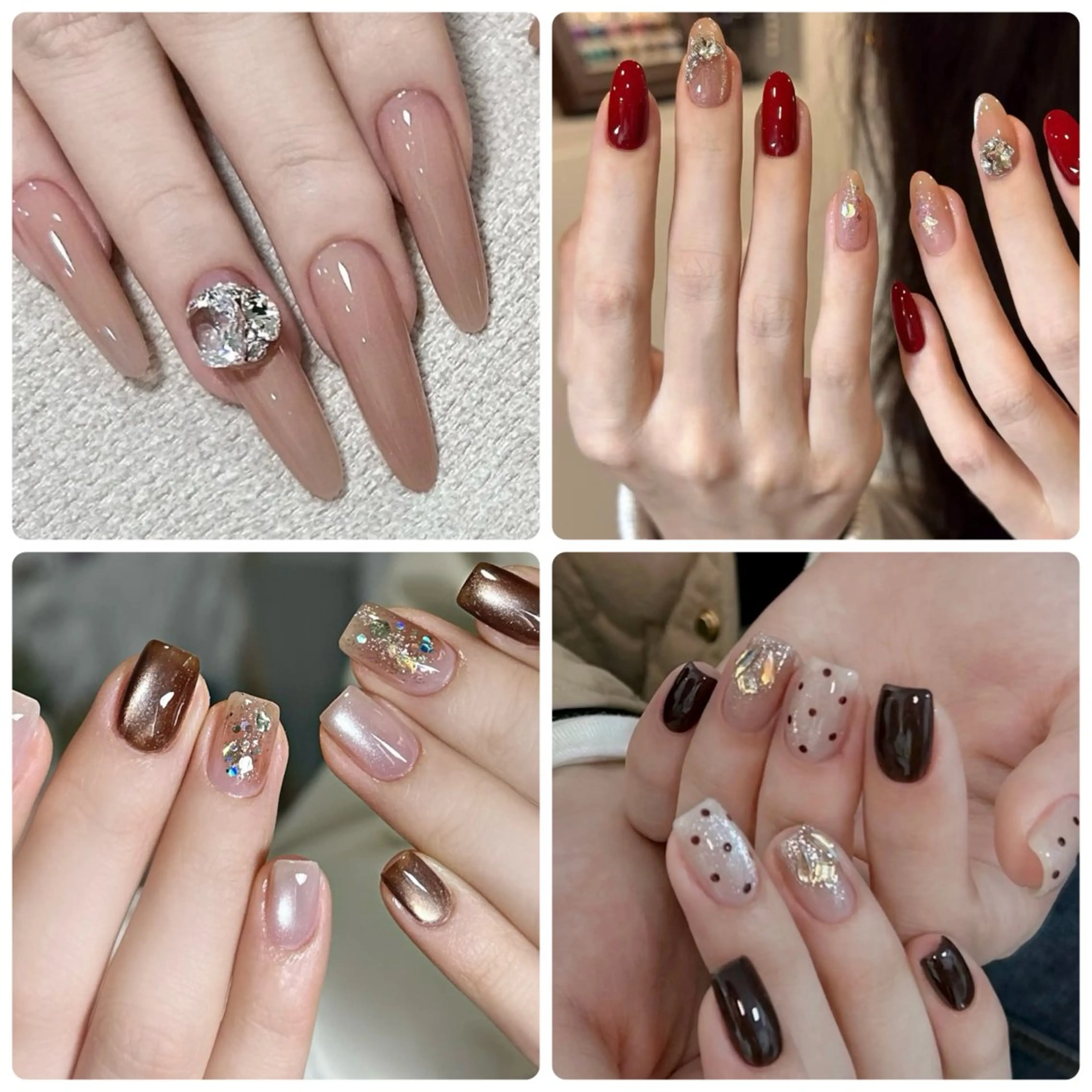 【シンプル定額コース】シンプル韓国ネイル/シンプル持ち込みデザインOK (オフ込み)の写真