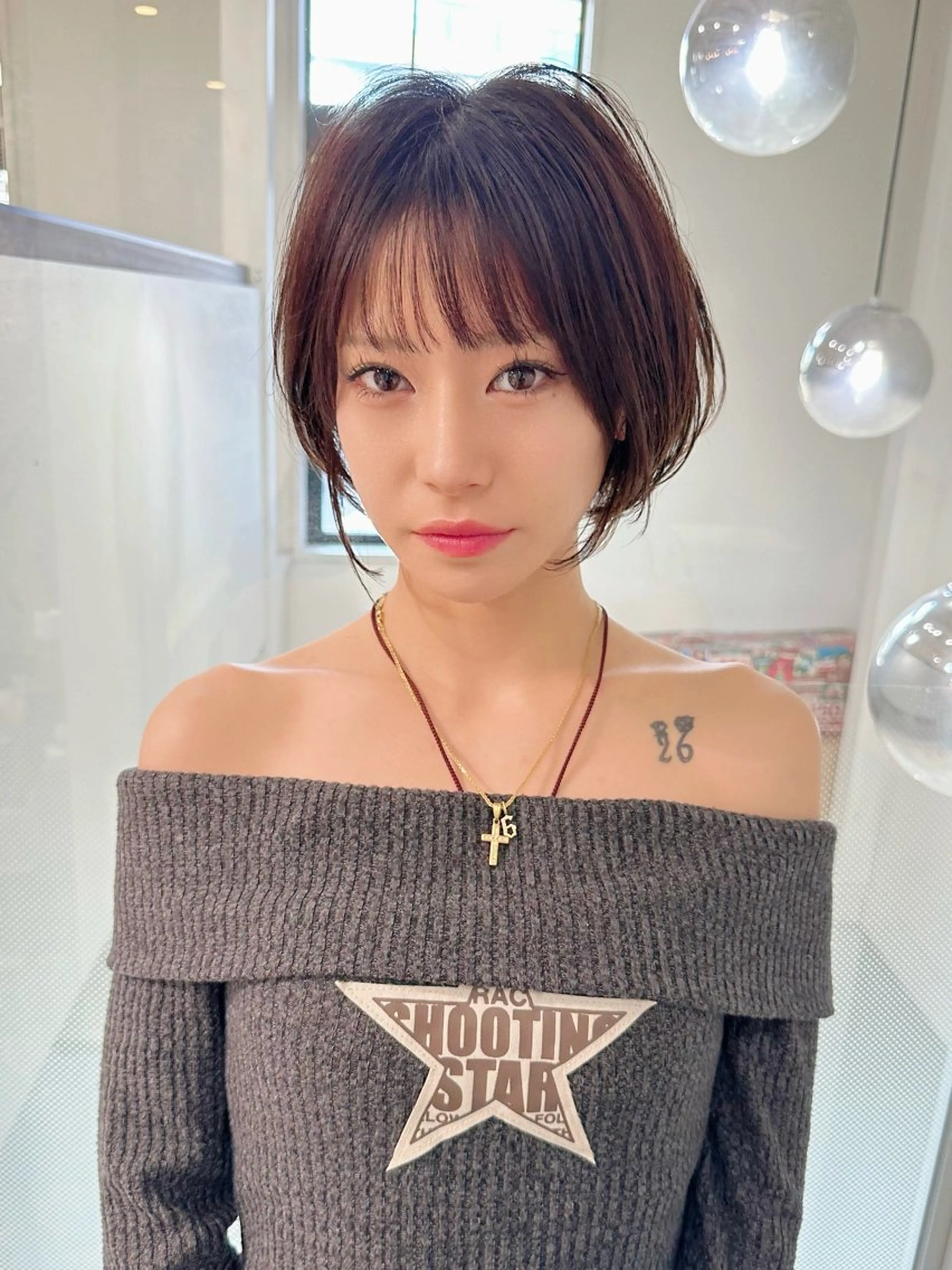 ショート カット ヘアカラー トリートメント ヘッドスパ taiga レイヤー /髪質改善/矯正🌈のヘアスタイル