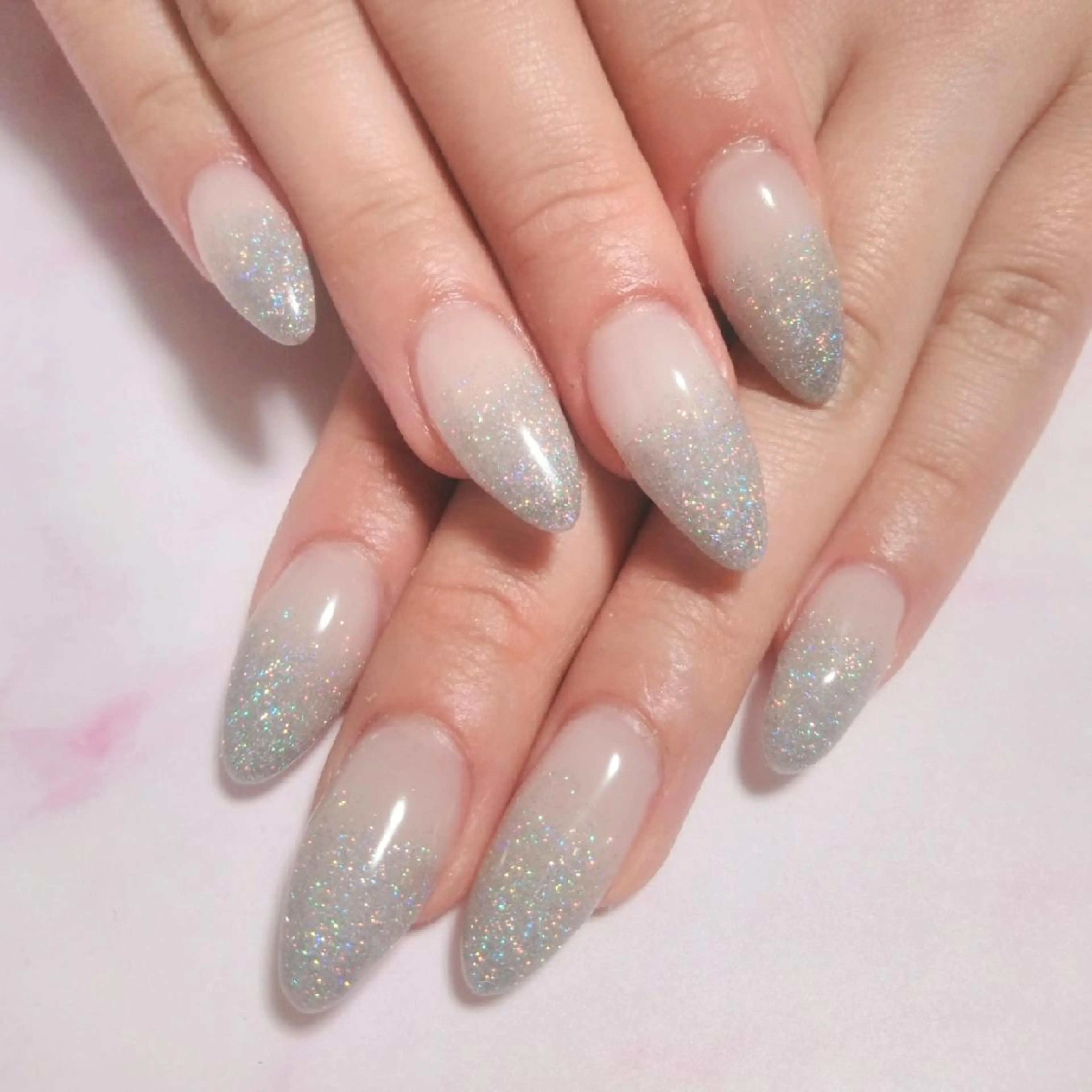 ネイル ワンカラーネイル スカルプネイル エステとネイル ローズコンフォートのネイルデザイン