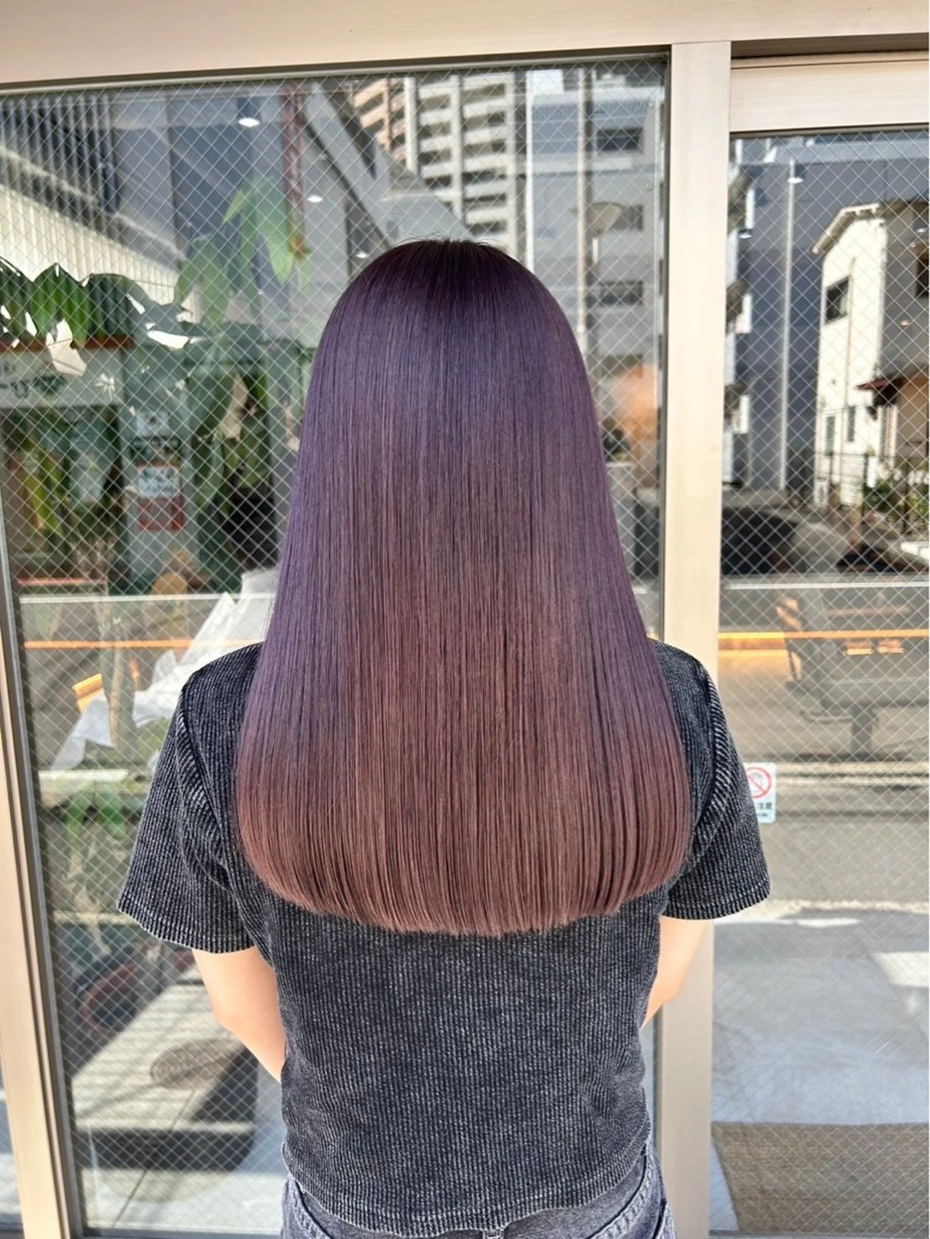 セミロング カラー 💎透明感カラー /似合わせカット💎のヘアスタイル