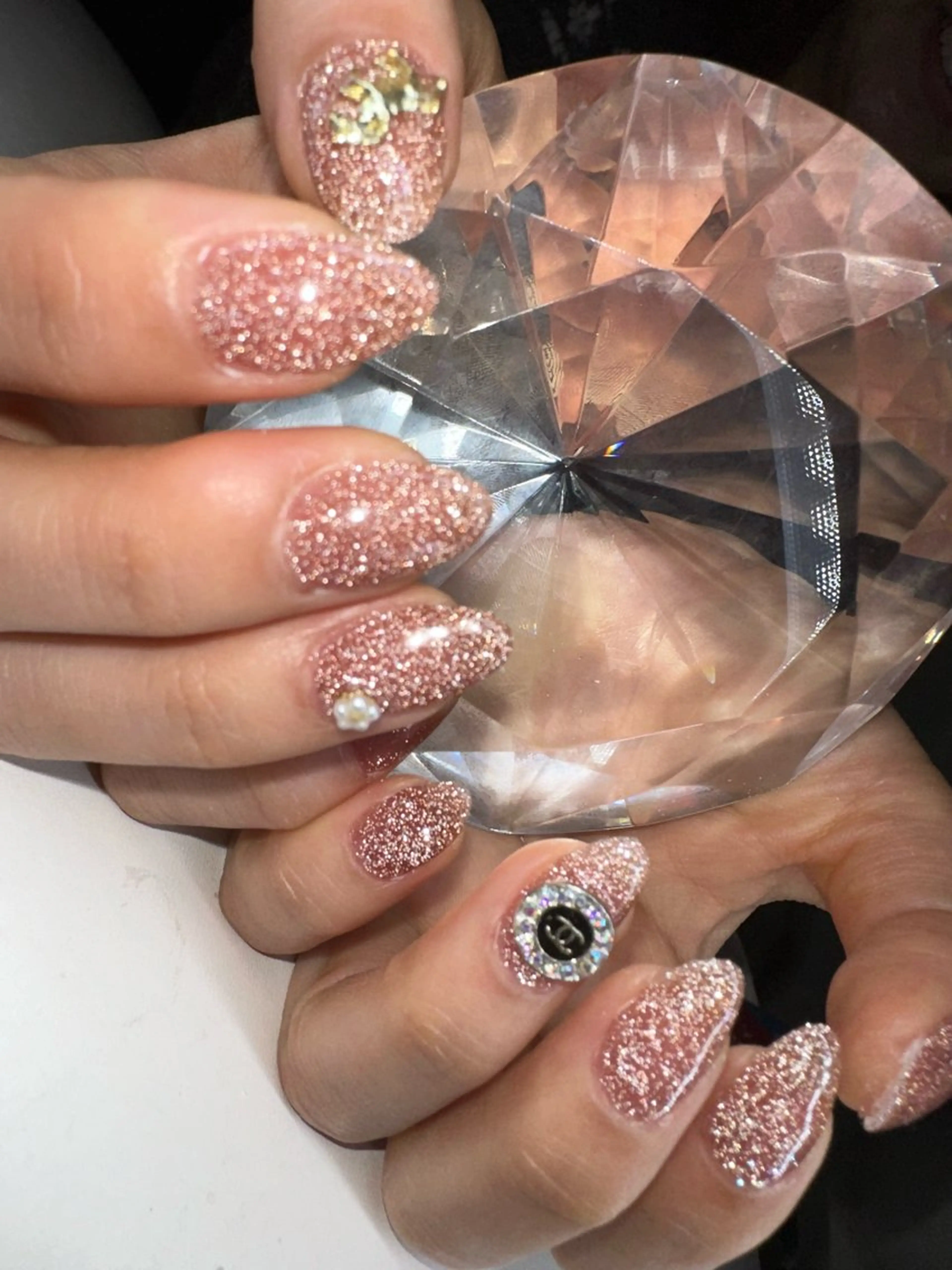 ミディアム ハンドネイル YOKOSUKA🌊 NAIL🌿🫧💛のネイルデザイン