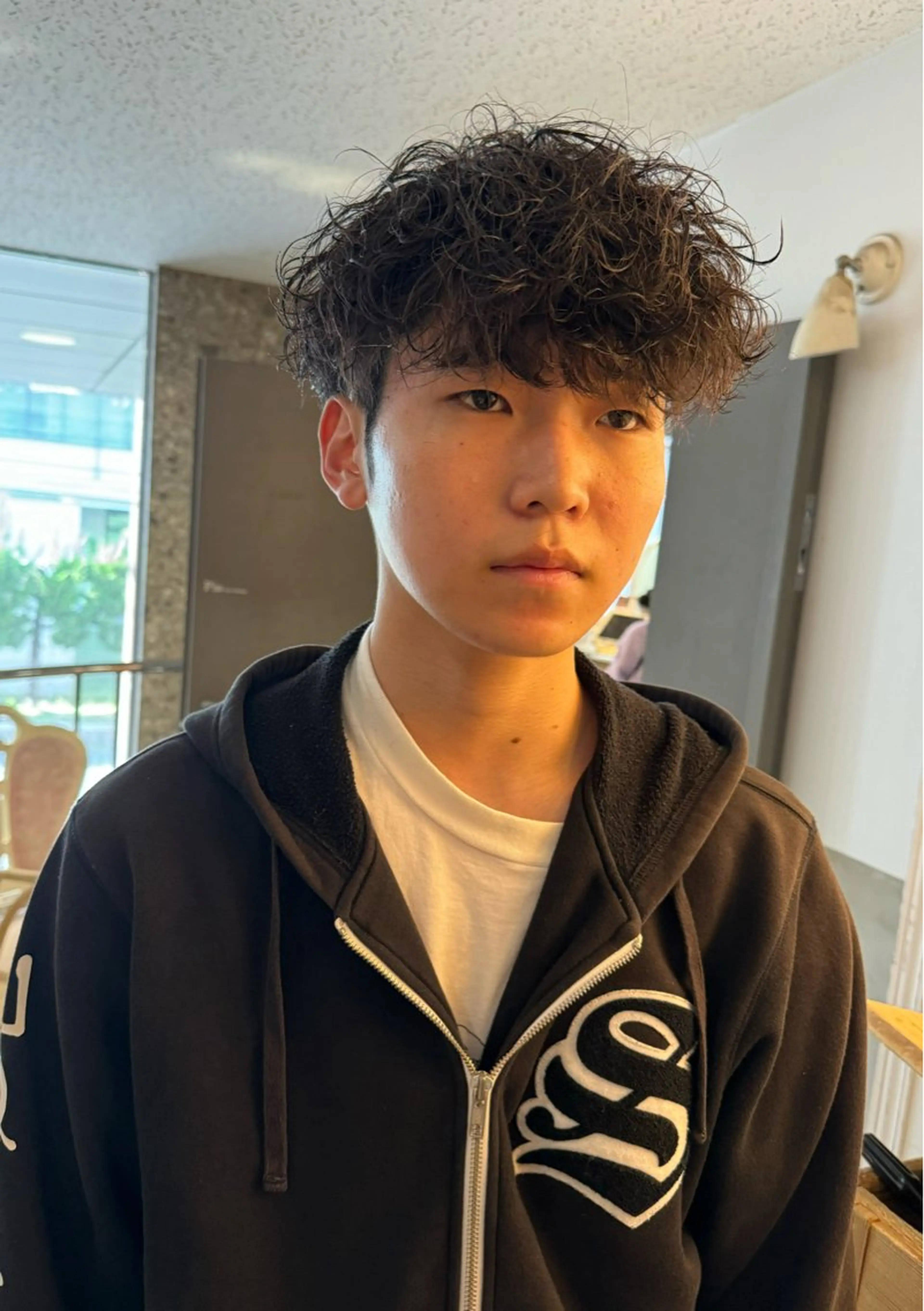 パーマ カット パーマ little石川 秀のヘアスタイル