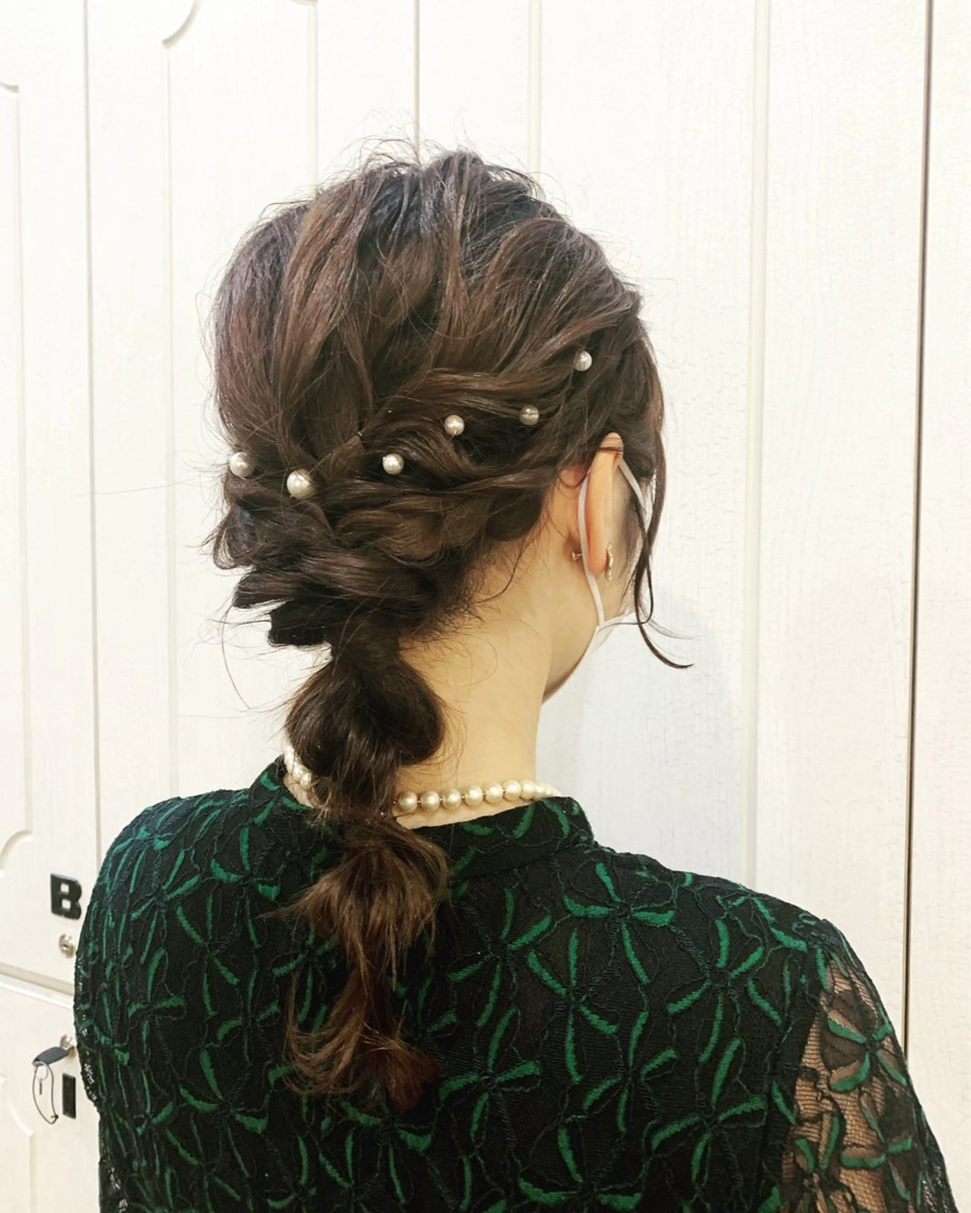ミディアム ヘアアレンジ T つぐみのヘアスタイル