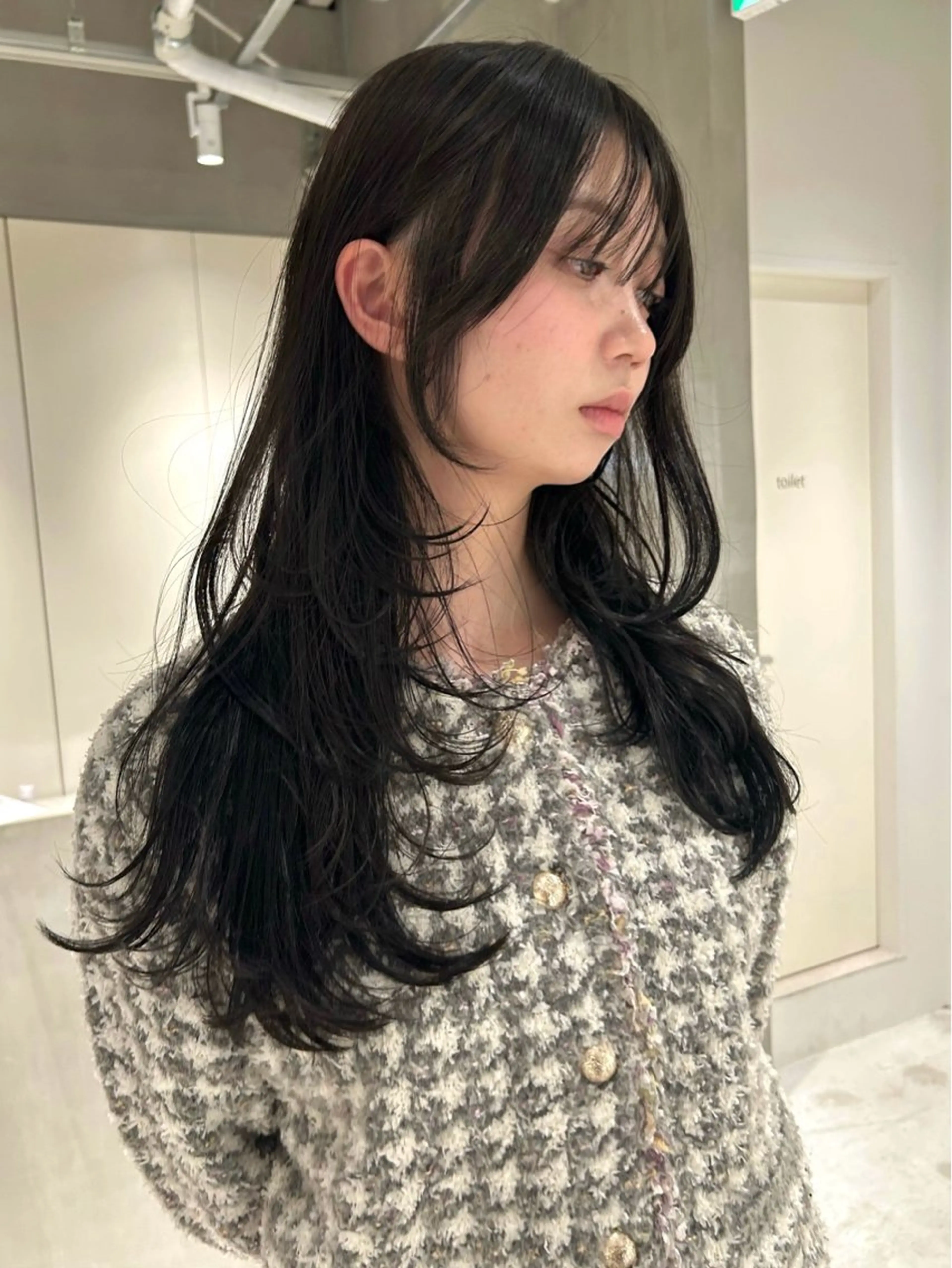 ロング カット ヘアカラー トリートメント ショウタ/レイヤーカ ット/透明感カラーのヘアスタイル