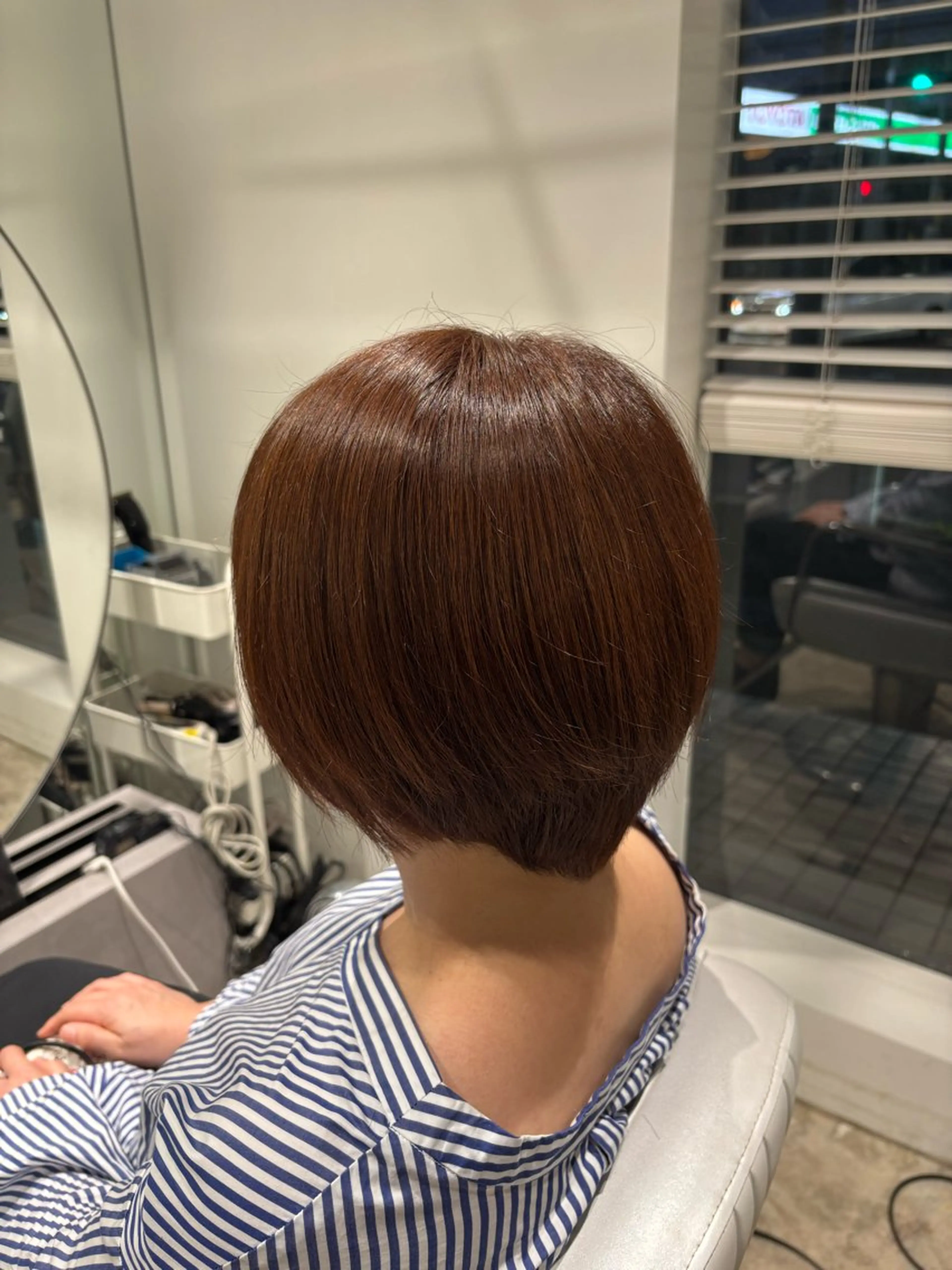 ショート カラー 山森 沙耶のヘアスタイル