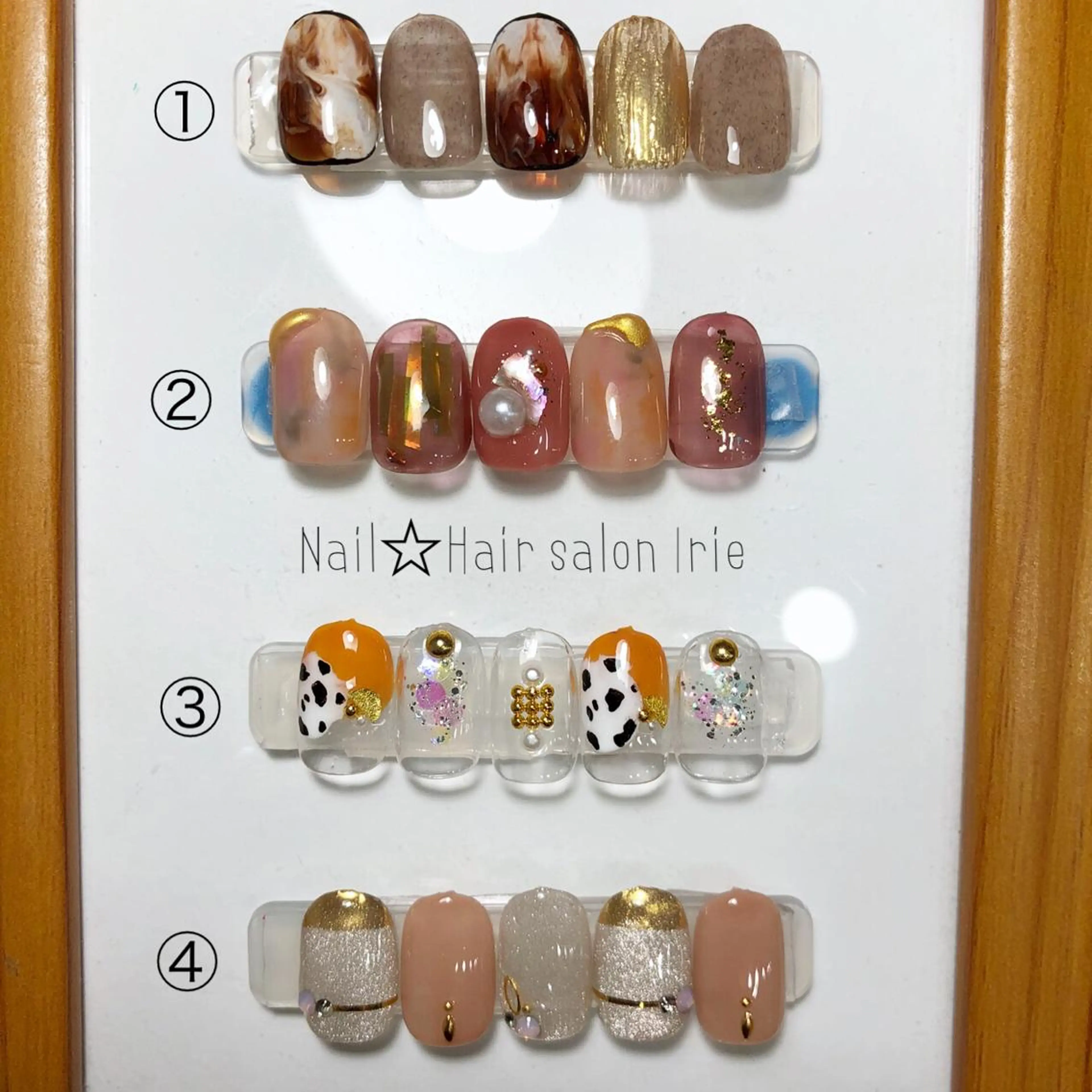 ネイル Hair salon Irie所属・與儀 知佳のネイルデザイン