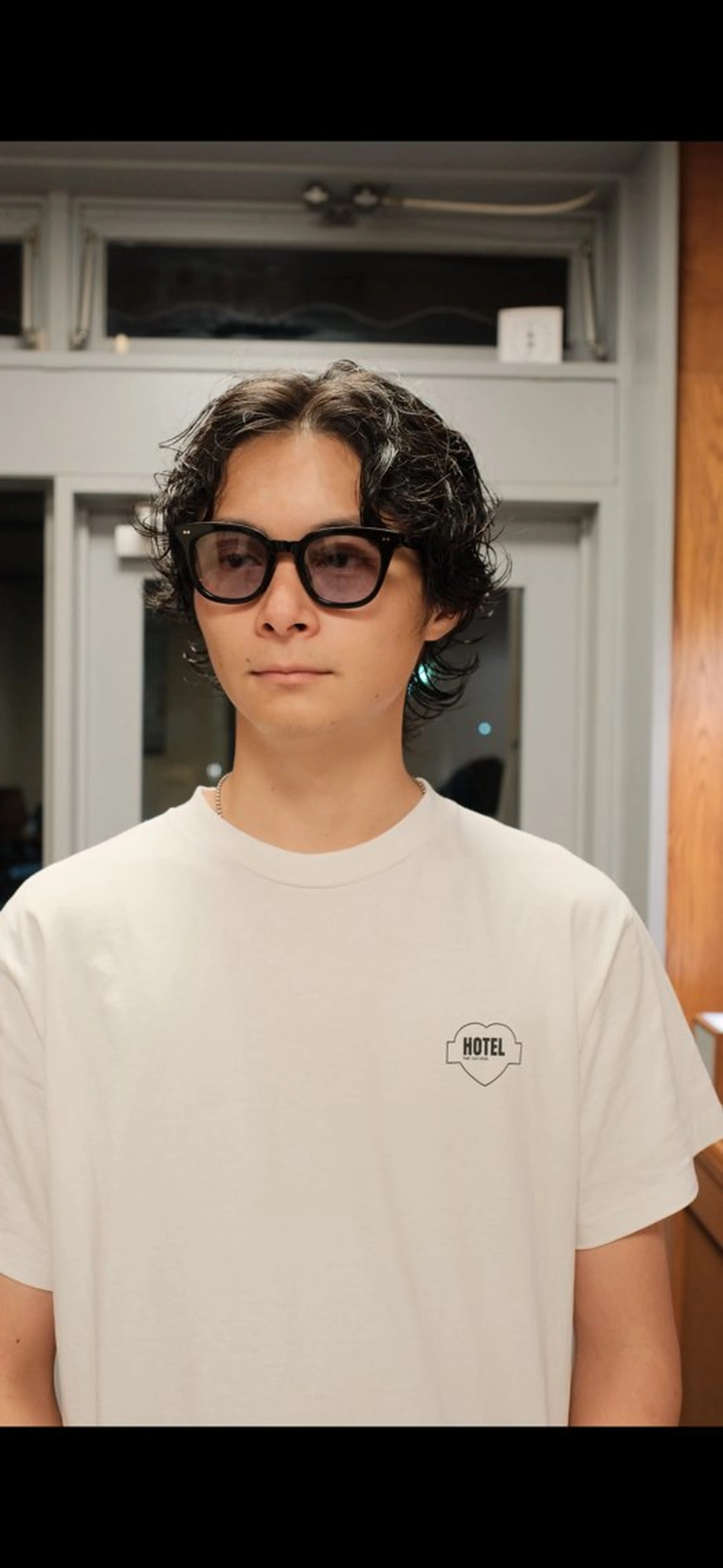 メンズ カット パーマ メンズパーマ いしだ りょうのヘアスタイル