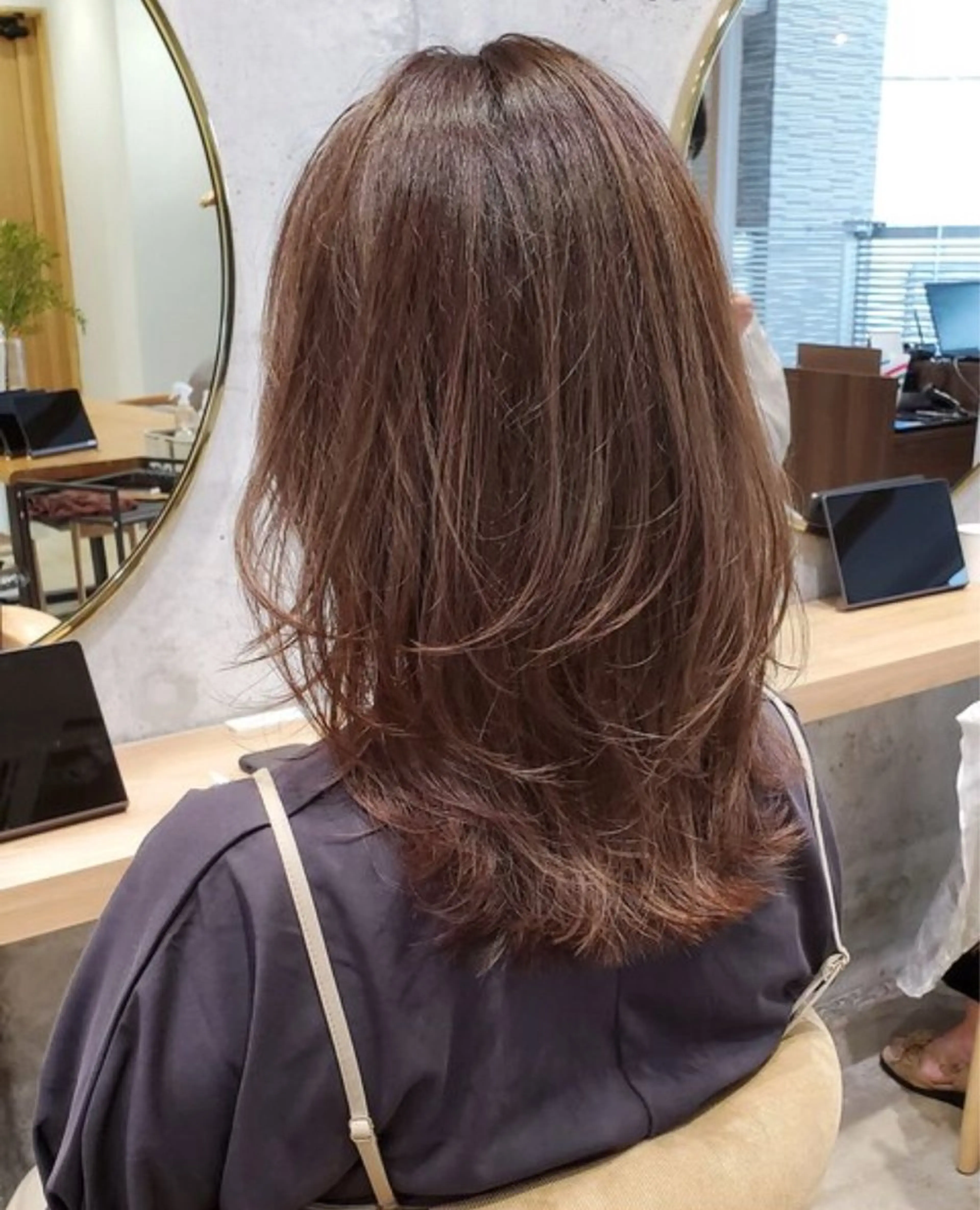 ロング レイヤーカット garden/ ayakaのヘアスタイル