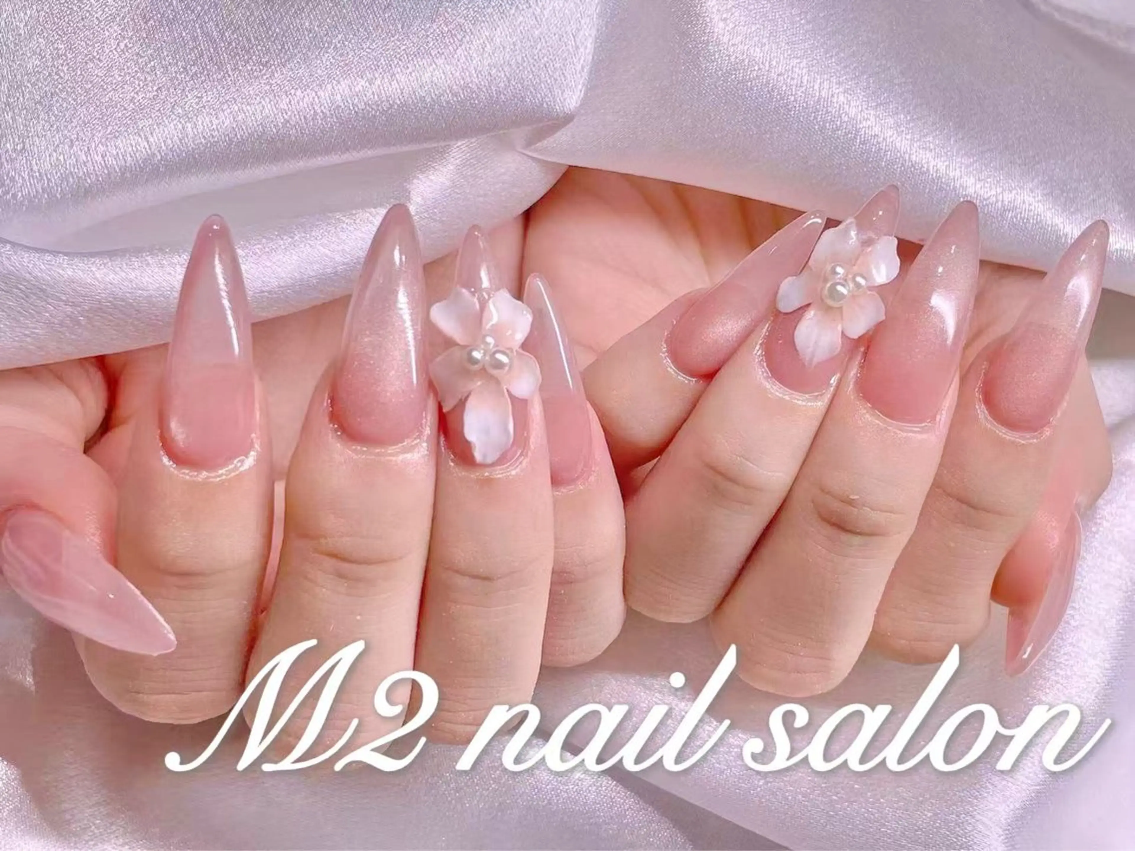 ネイル ハンドネイル 長さだし専門店 M2　rikaのネイルデザイン