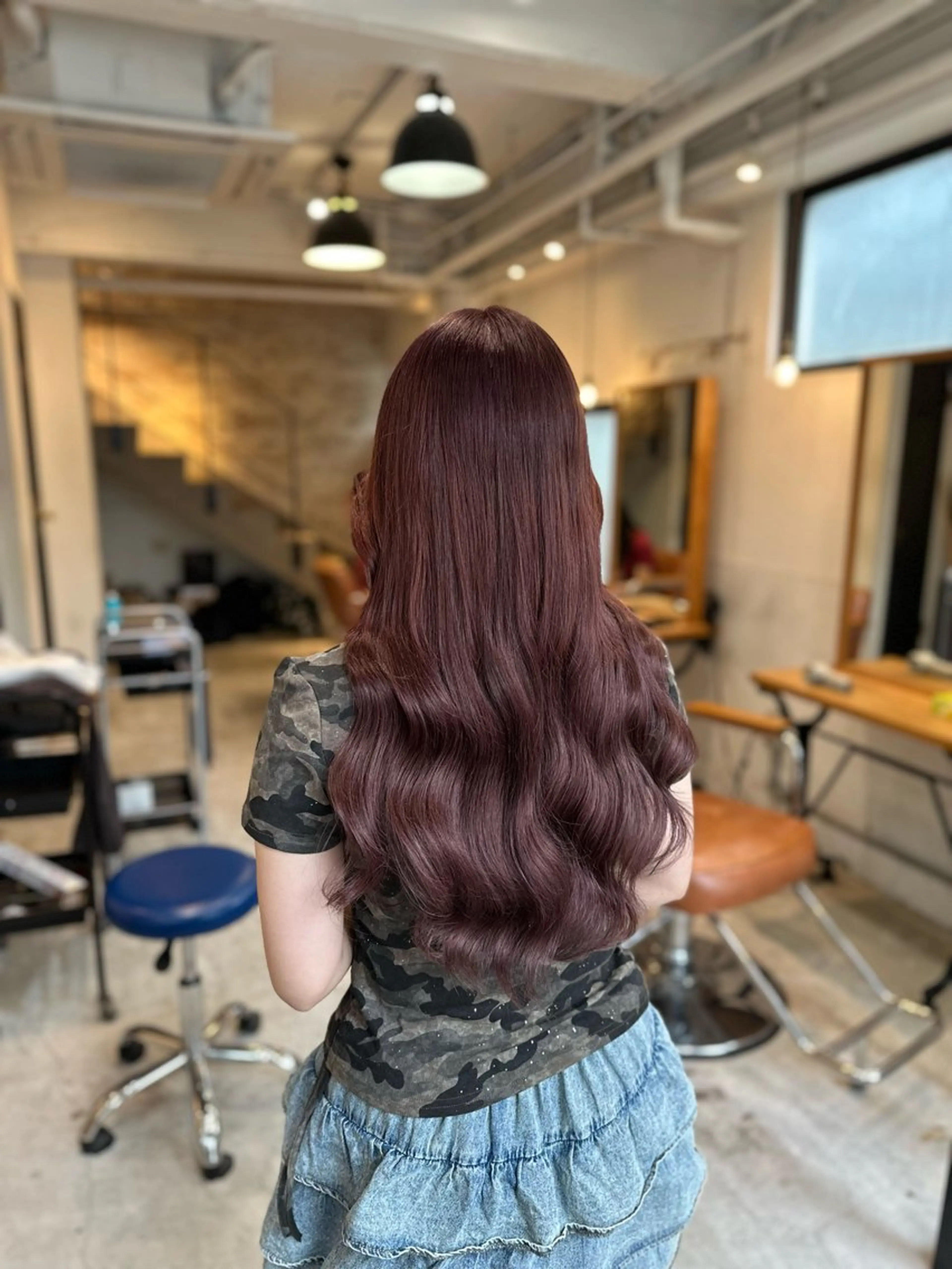 ロング ヘアカラー 秋葉原　柏木絢汰 ✨当日予約okのヘアスタイル