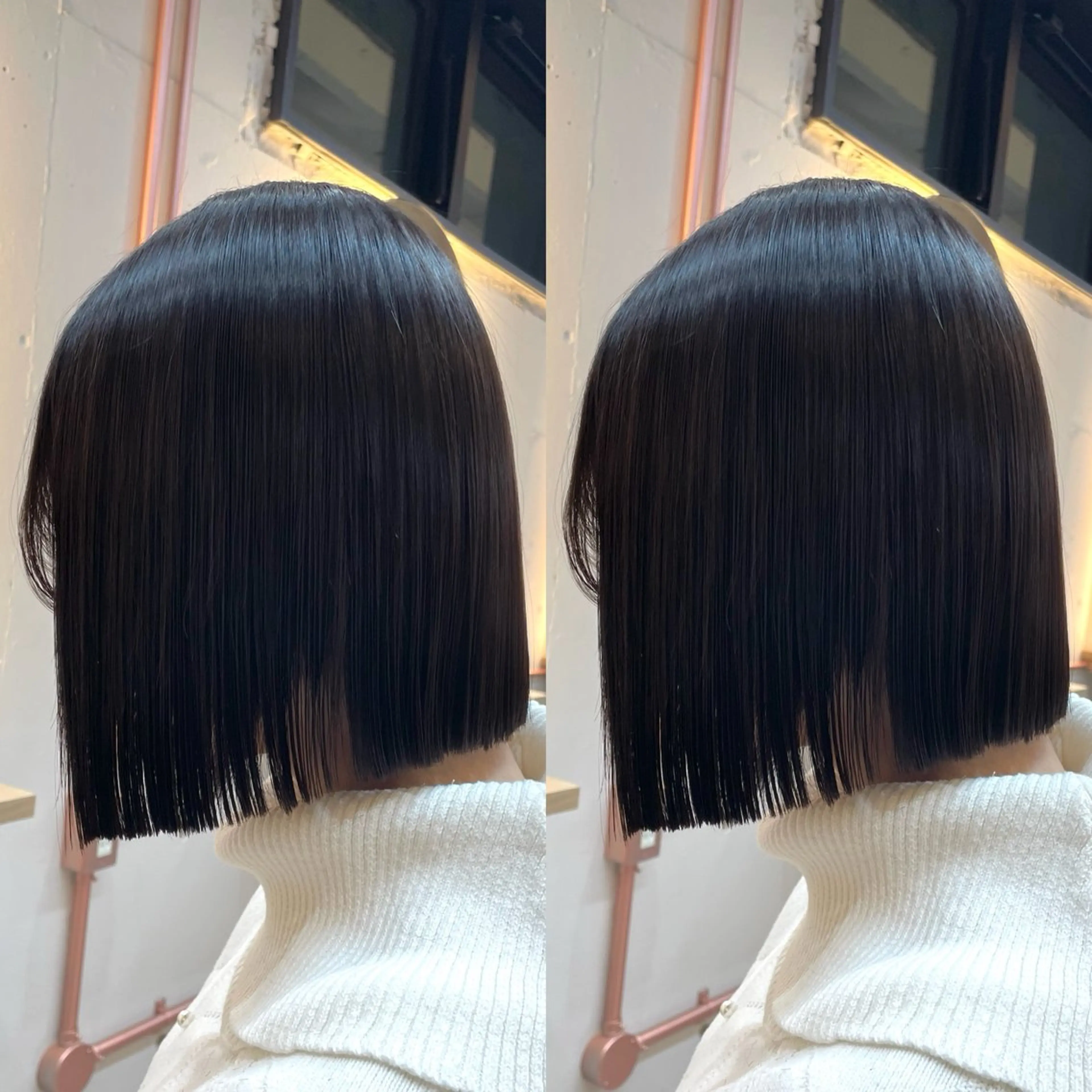 ショート カラー ブラウンカラー ボブ カット ヘアカラー トリートメント ヘアセット ブリーチ無しダブル カラー🦕まどかのヘアスタイル