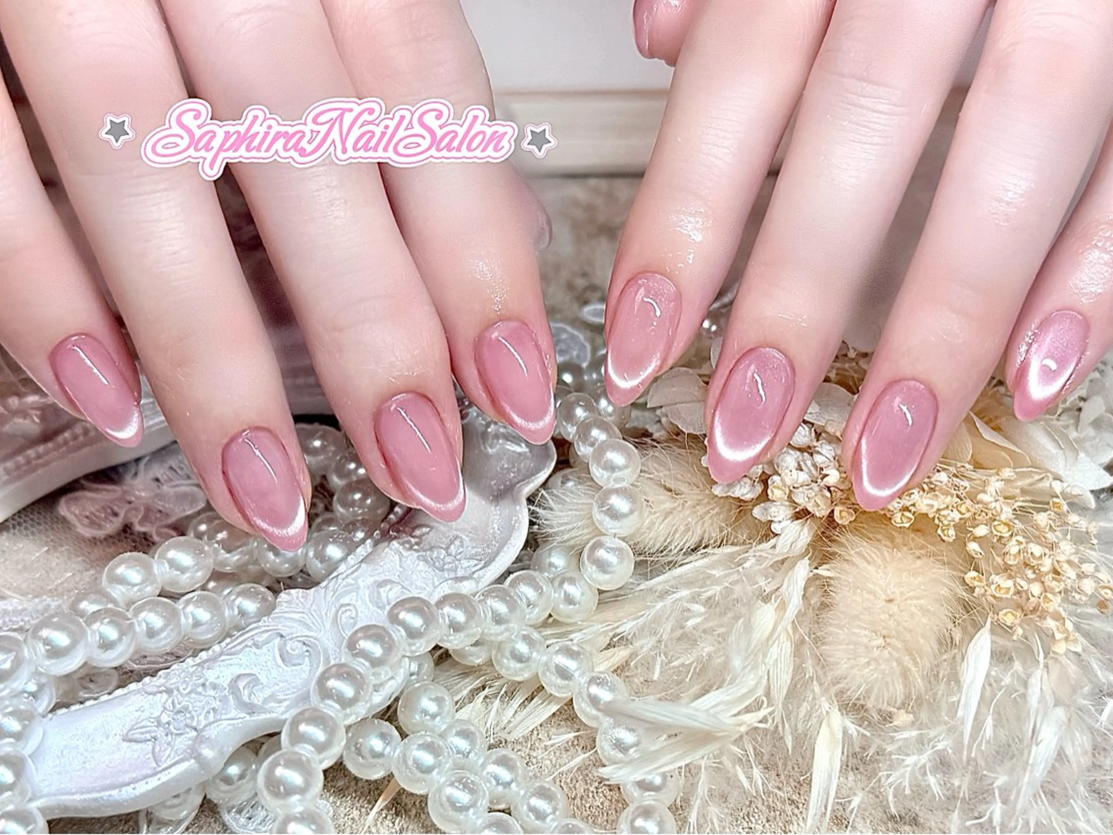 カラー ハンドネイル Saphiraネイル サロン錦糸町のネイルデザイン