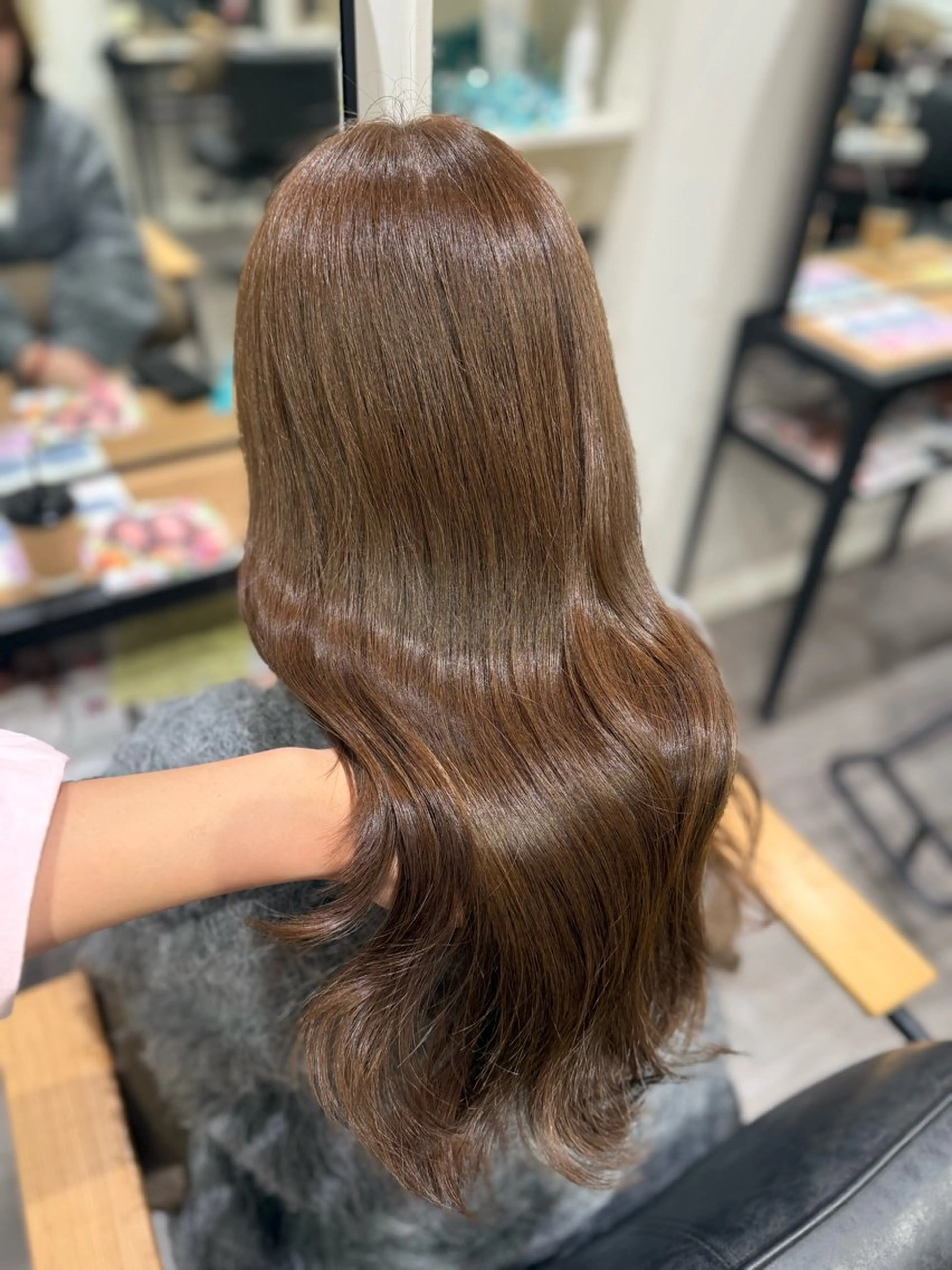 ロング ヘアカラー トリートメント cocotte🌿 amaneのヘアスタイル