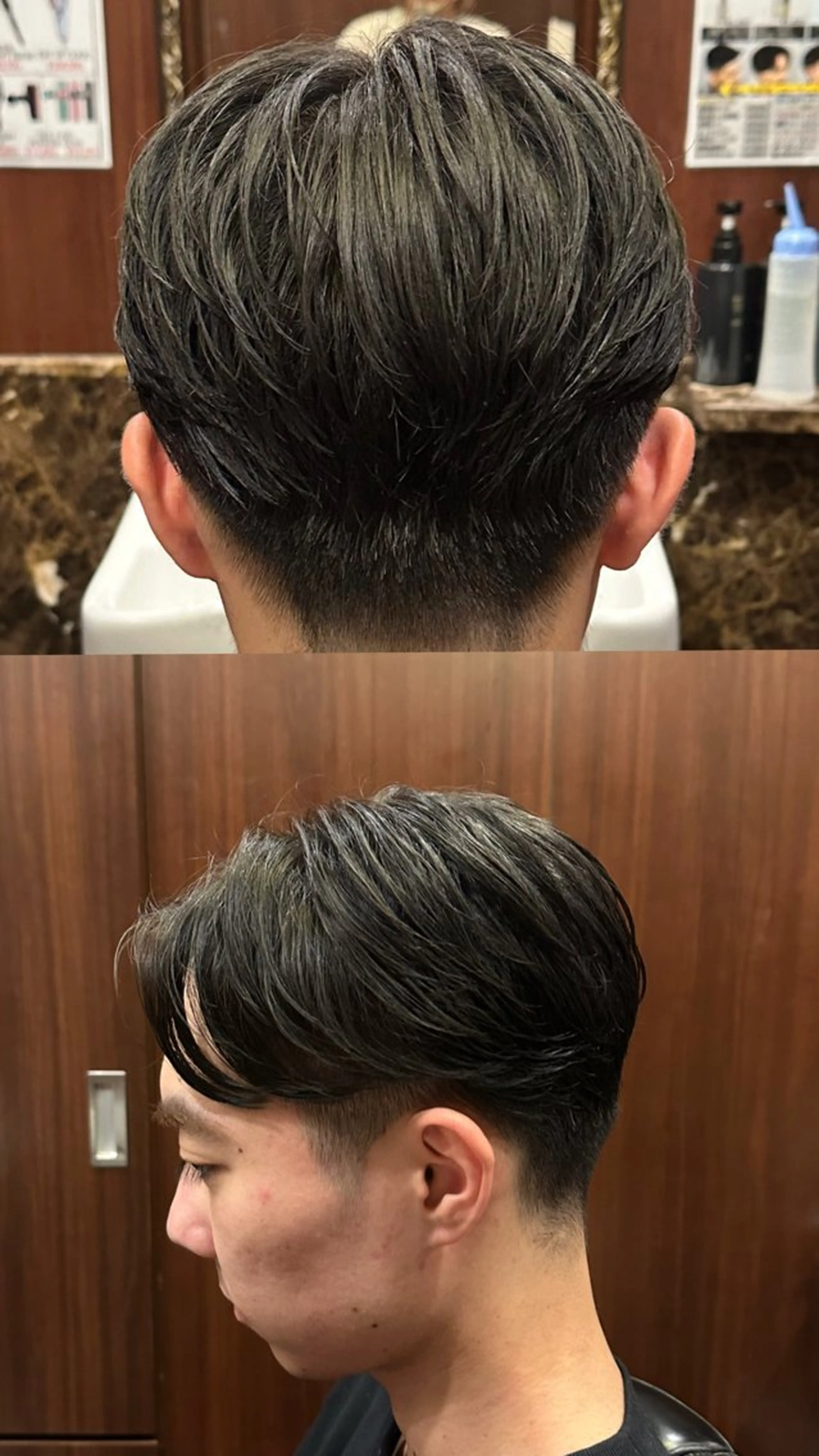 メンズ フェザーパーマ メンズパーマ 濵田 幸実のヘアスタイル