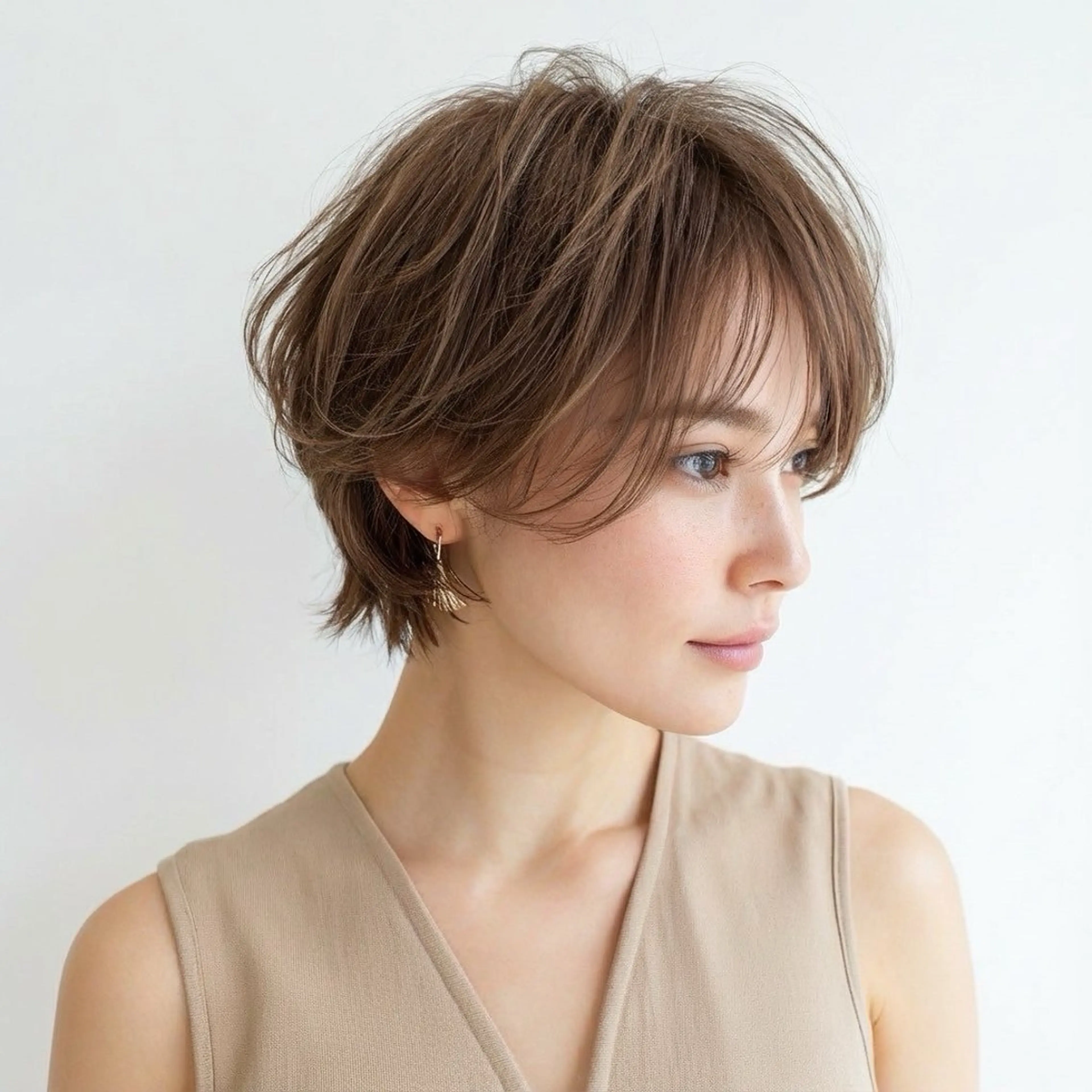 ショート 嶋田 侑弥のヘアスタイル