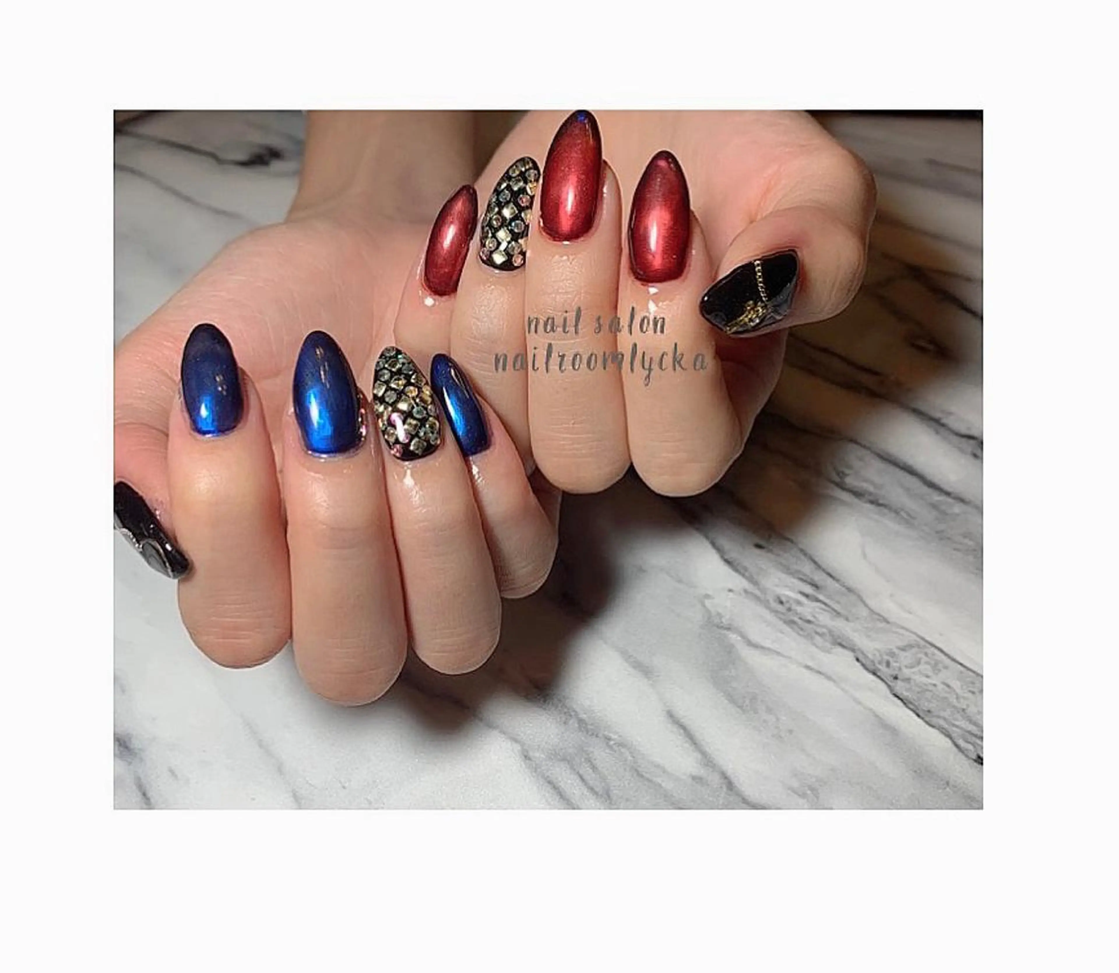 ネイル ﾈｲﾙﾙｰﾑﾘｯｶ 𝐦𝐚𝐲𝐮のネイルデザイン