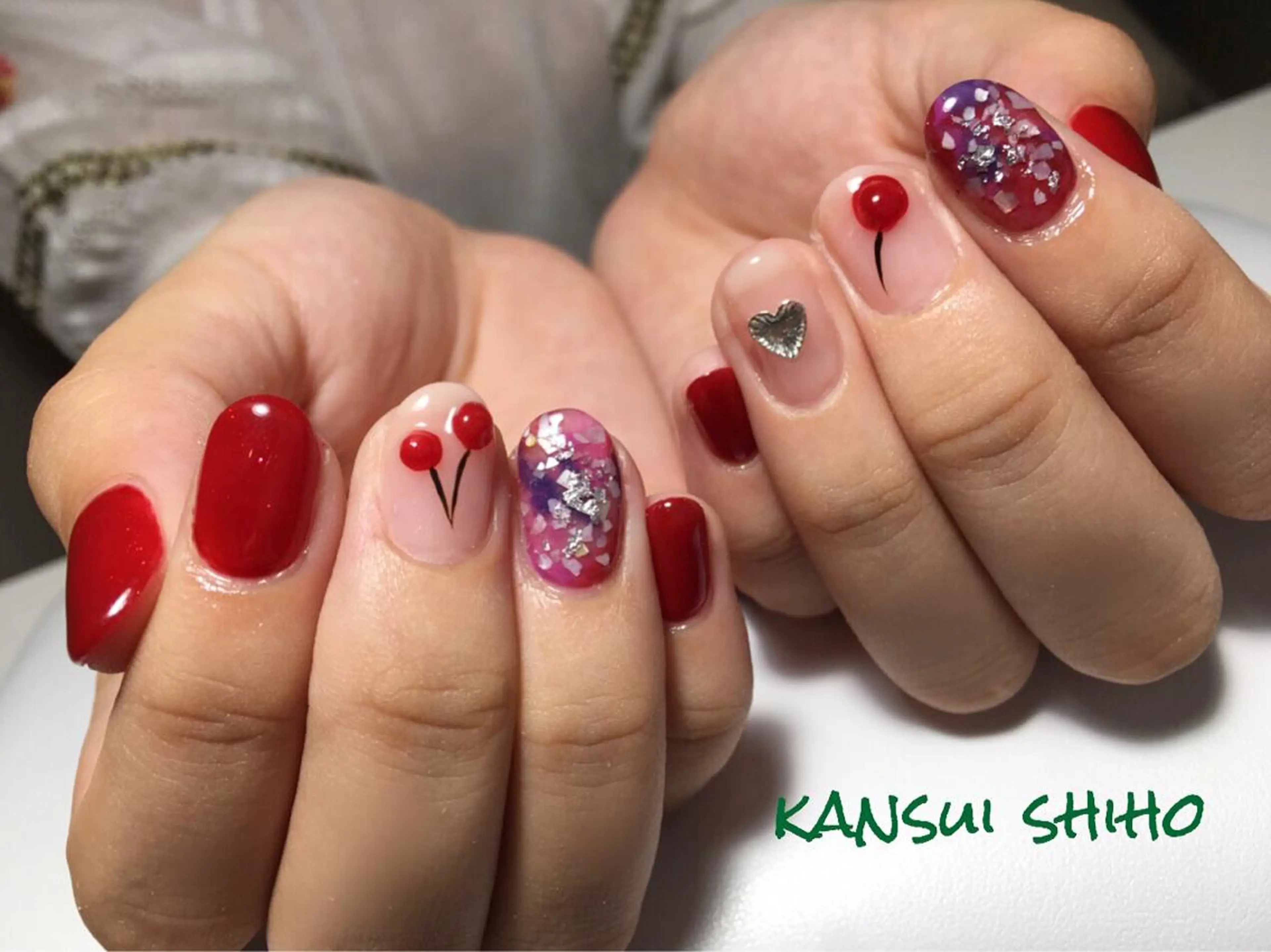 ネイル Elio 国泰寺のネイルデザイン