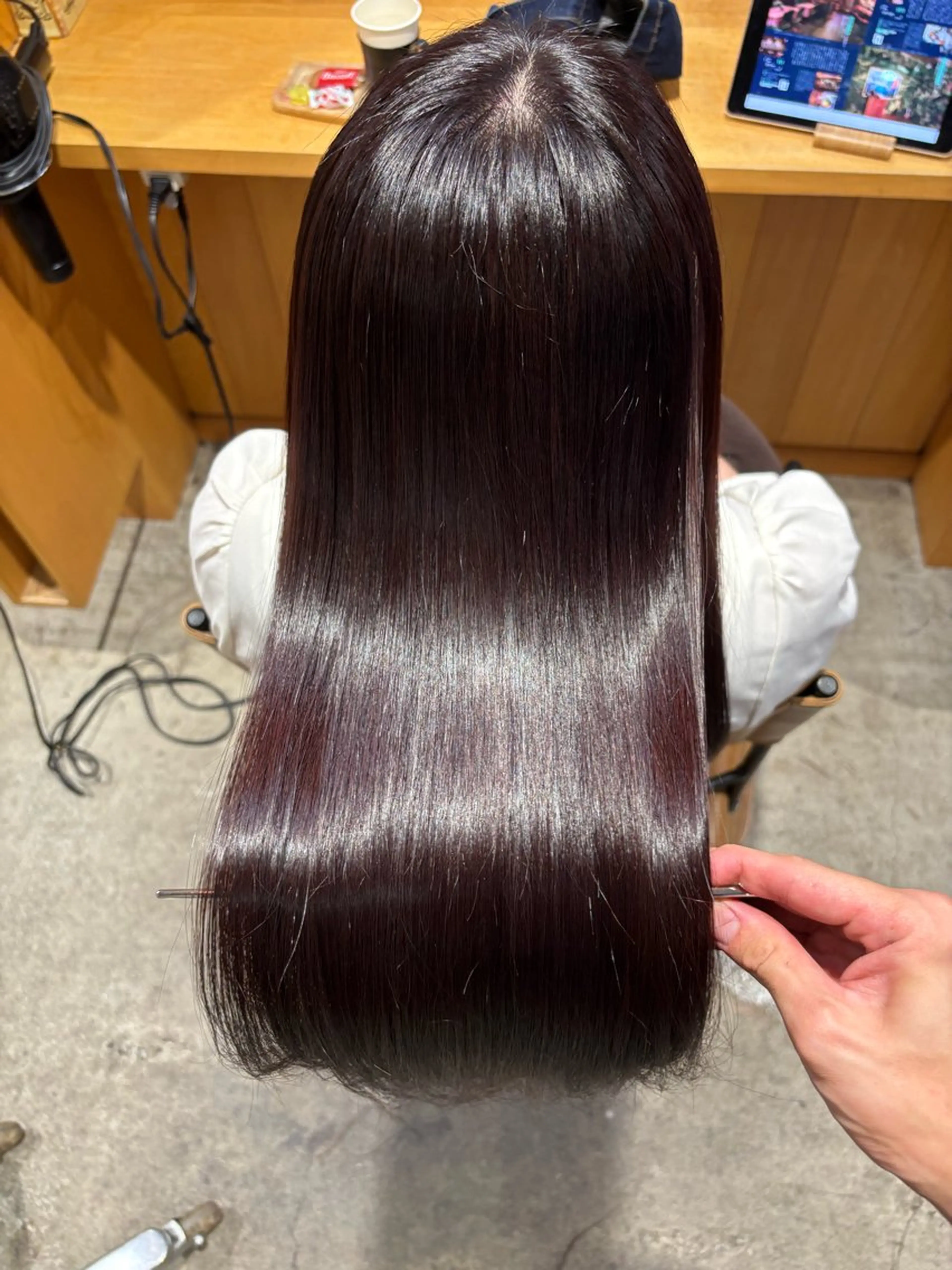 ロング カット ヘアカラー トリートメント 【Amphi Tokyo】宮原のヘアスタイル